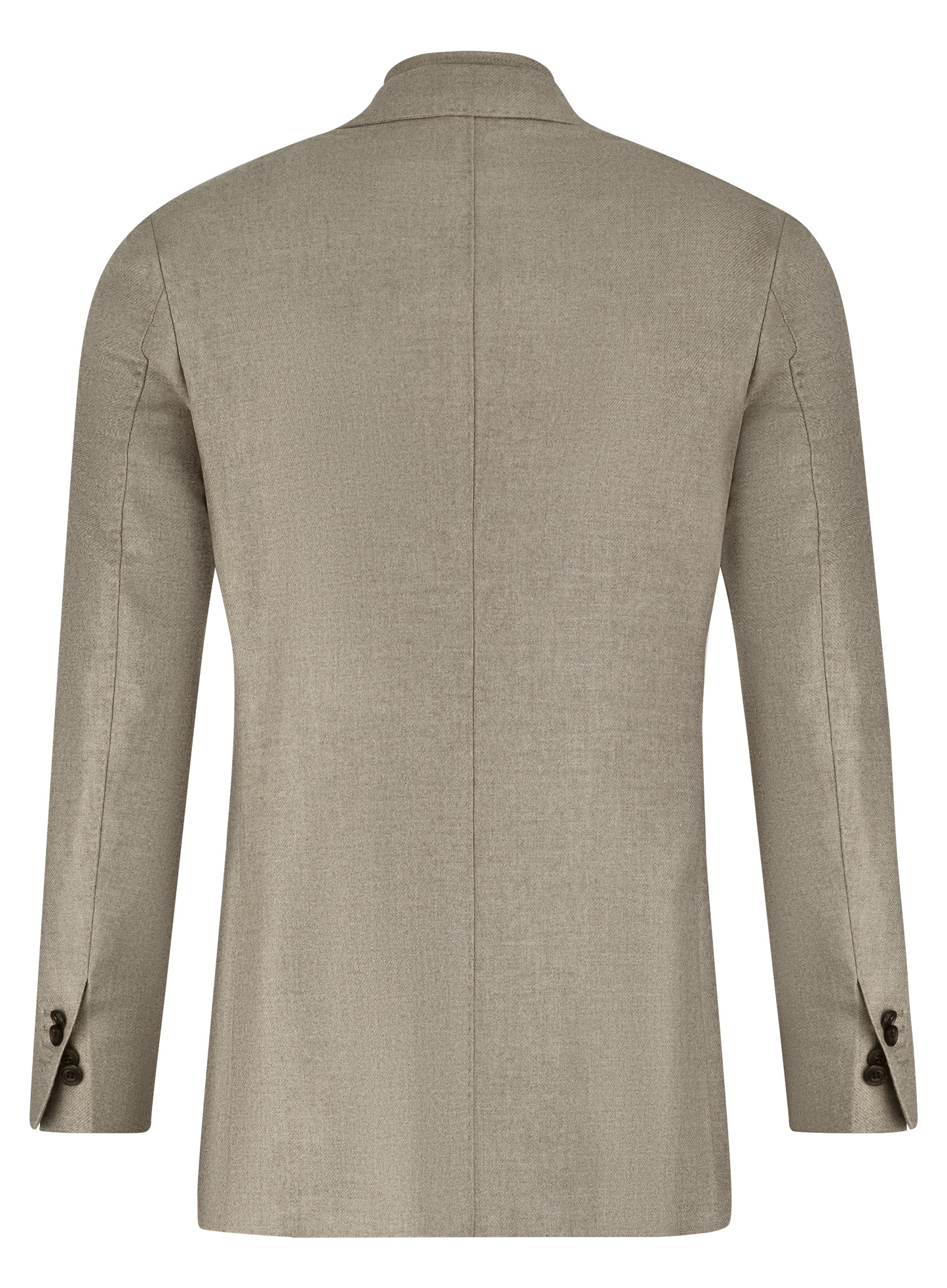 Jasje met uitneembare kraag van wol | Beige