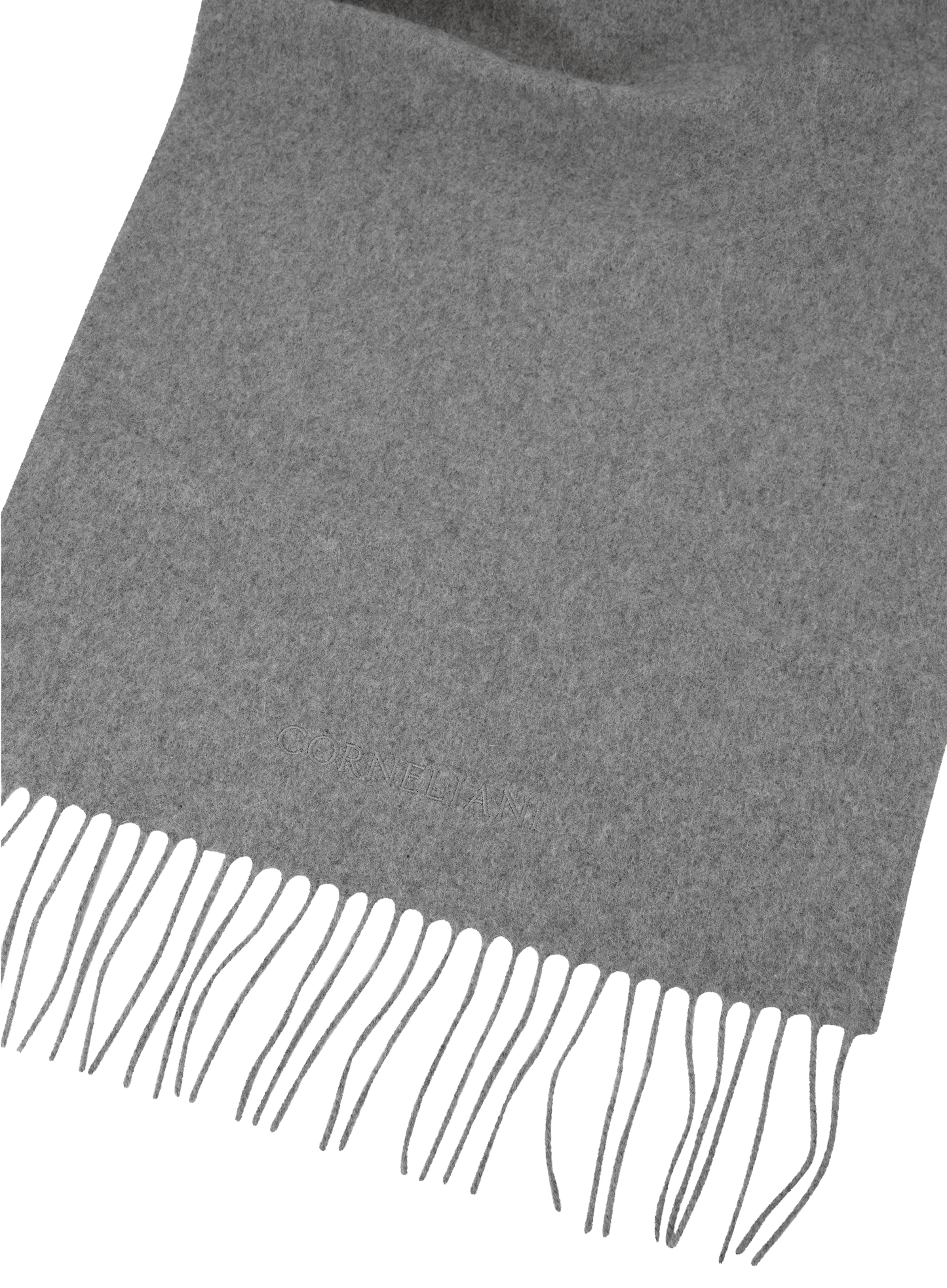 Shawl van cashmere | Grijs