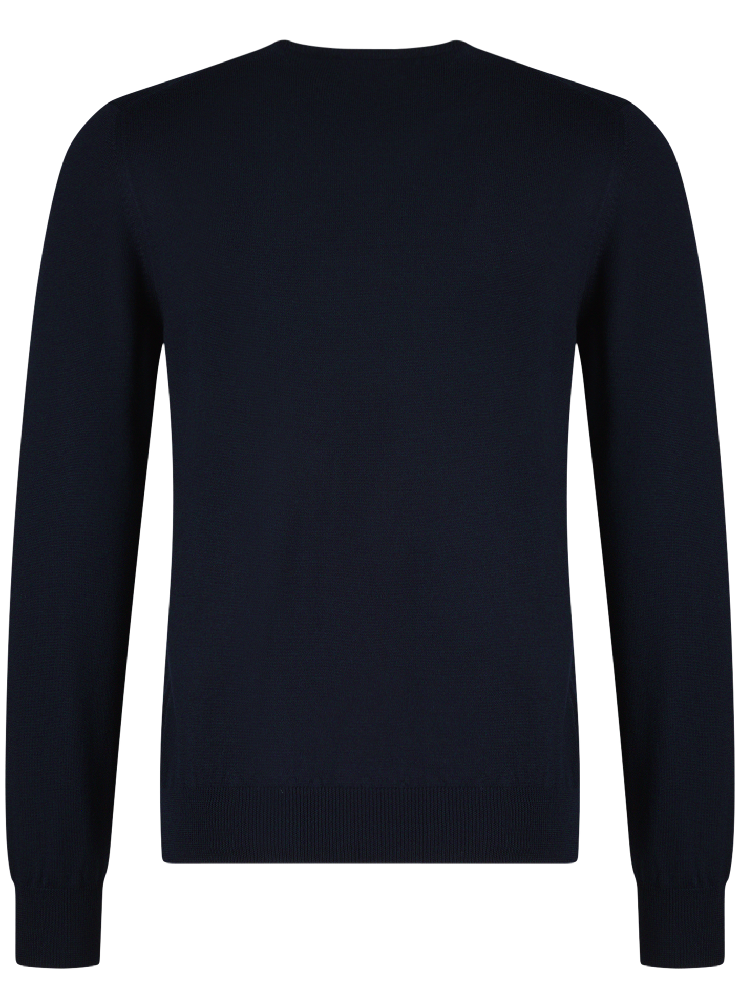 V-hals trui van virgin wol | BLUE NAVY