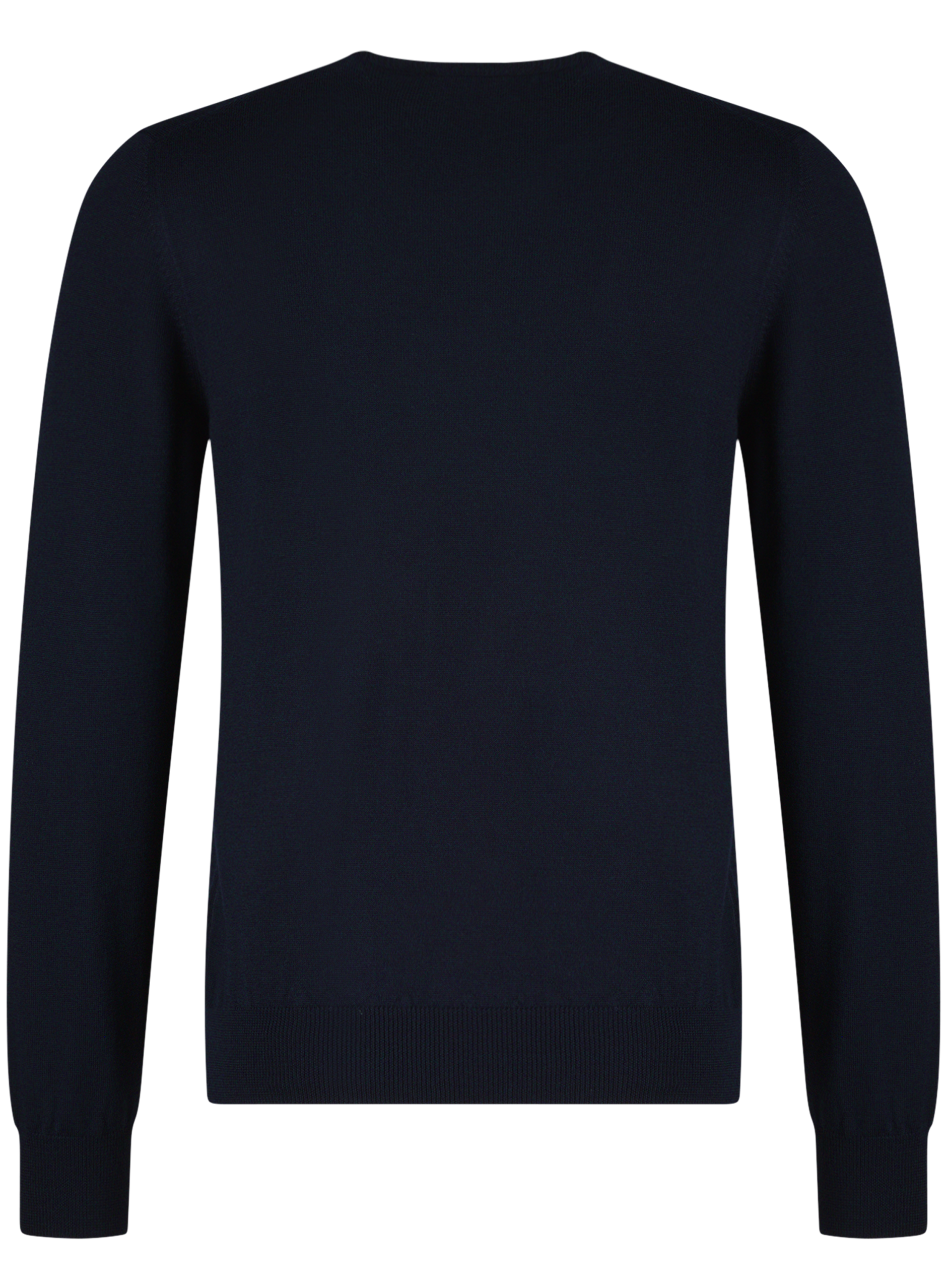 V-hals trui van virgin wol | BLUE NAVY