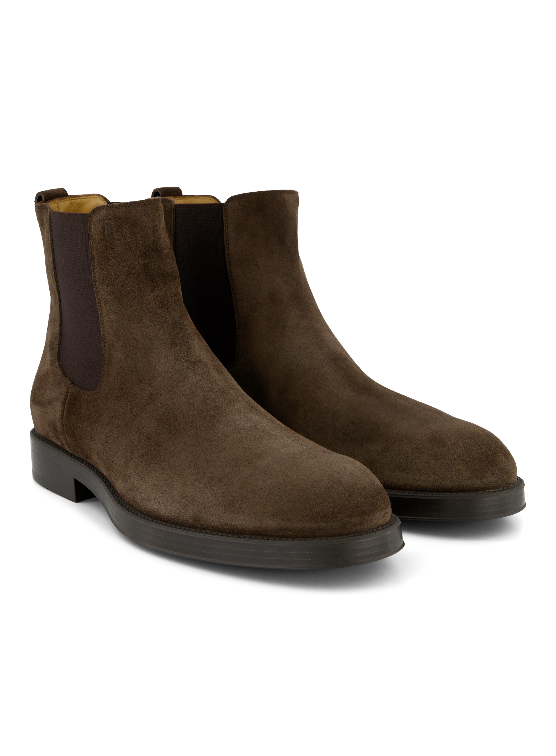 Chelsea boots van suède | D.Bruin
