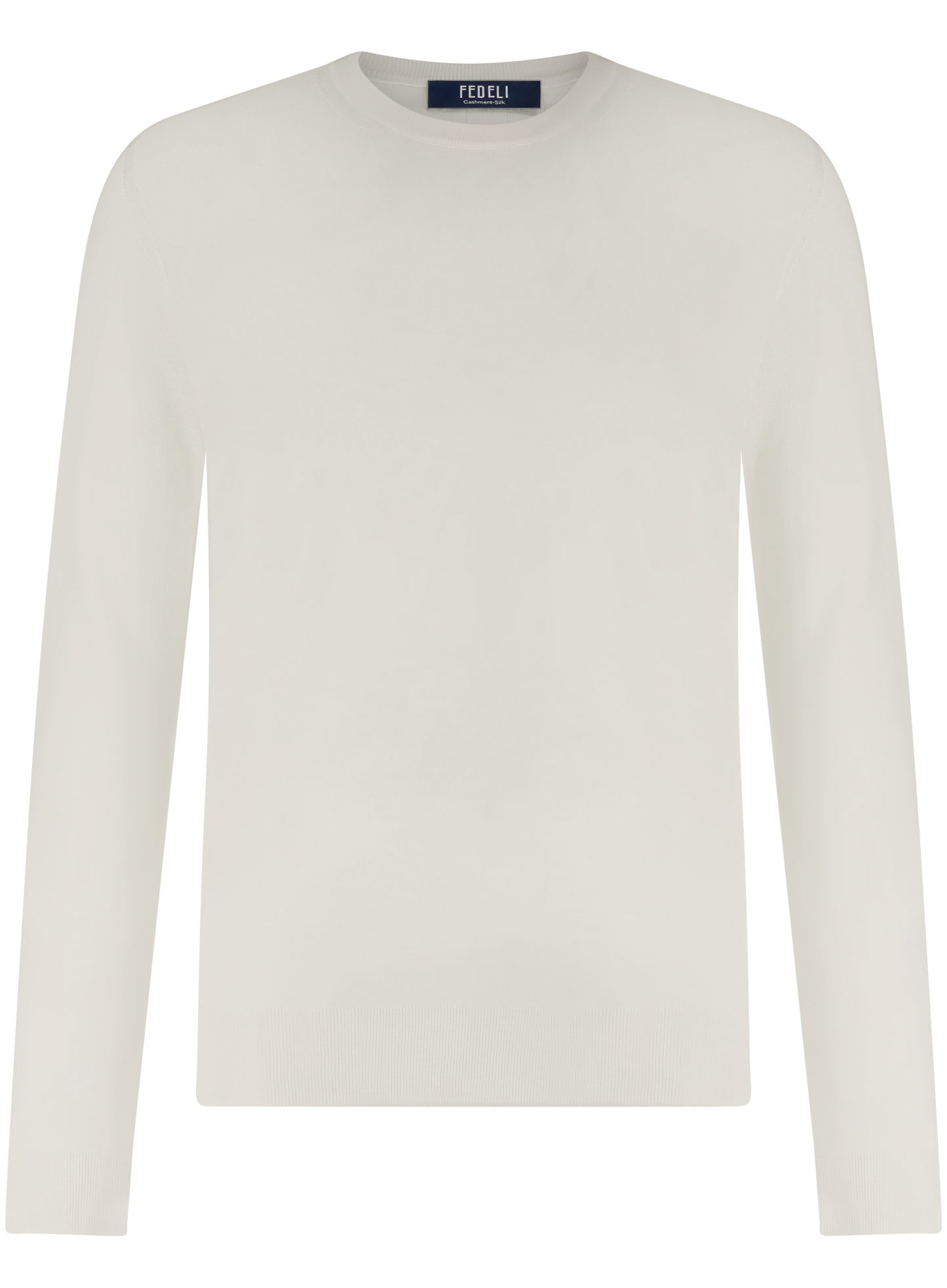Longsleeve crewneck van cashmere en zijde | Off-White