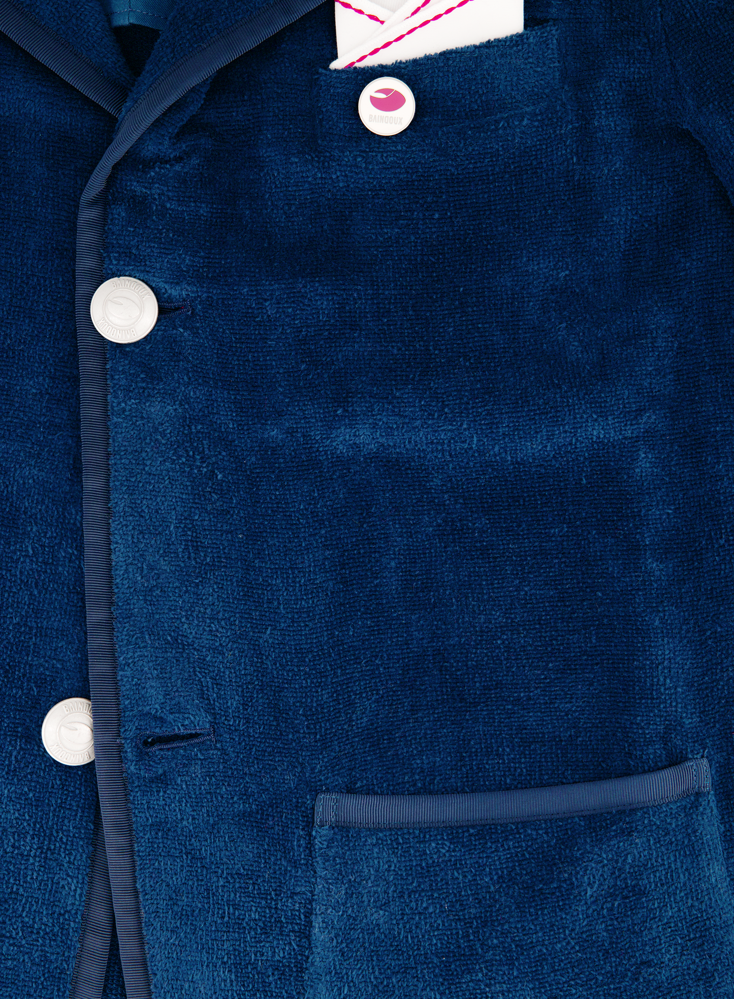 Courage jasje van katoen | FULL_WIDTH | BLUE NAVY