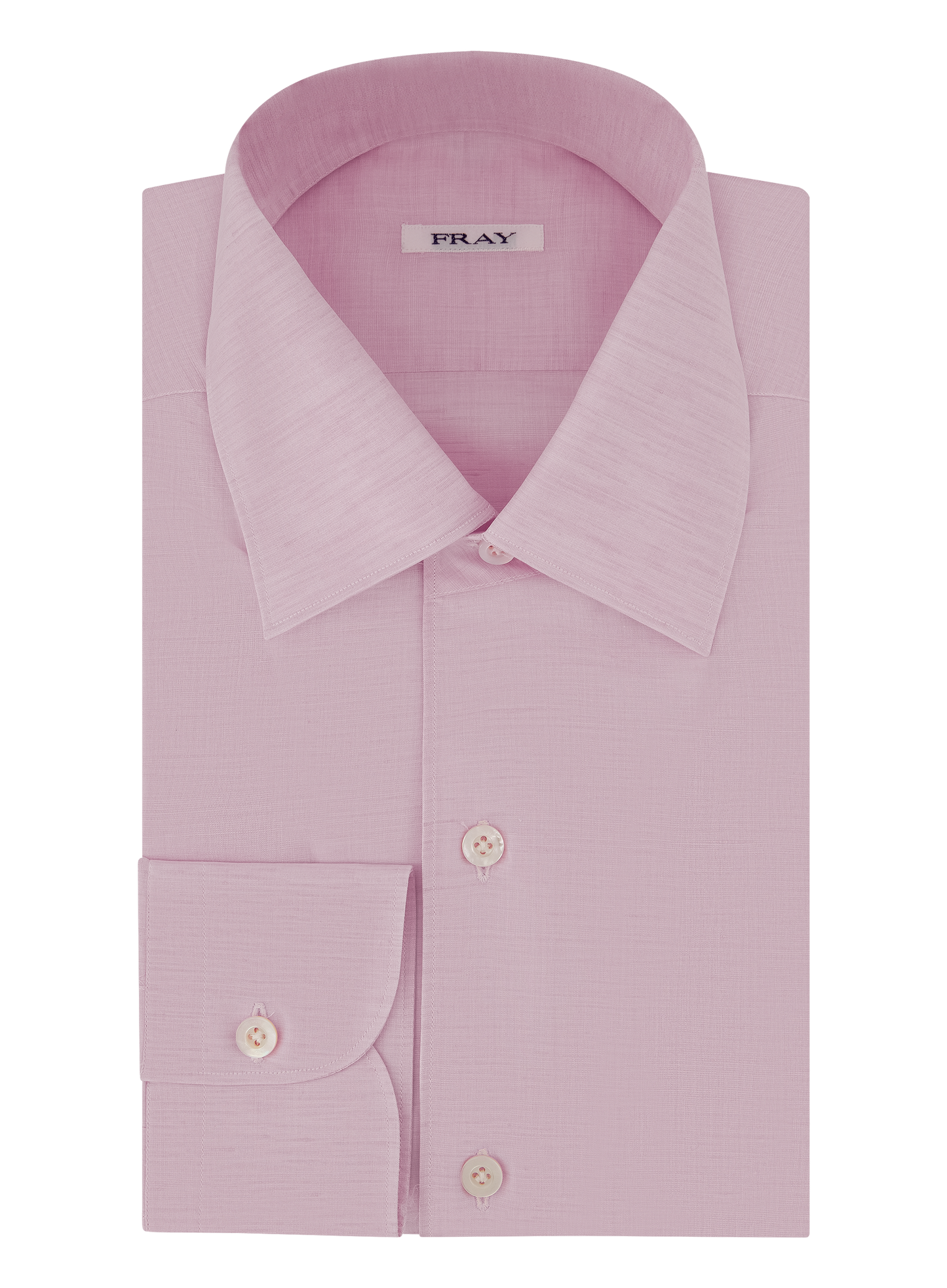 Shirt van katoen en linnen | ROZE