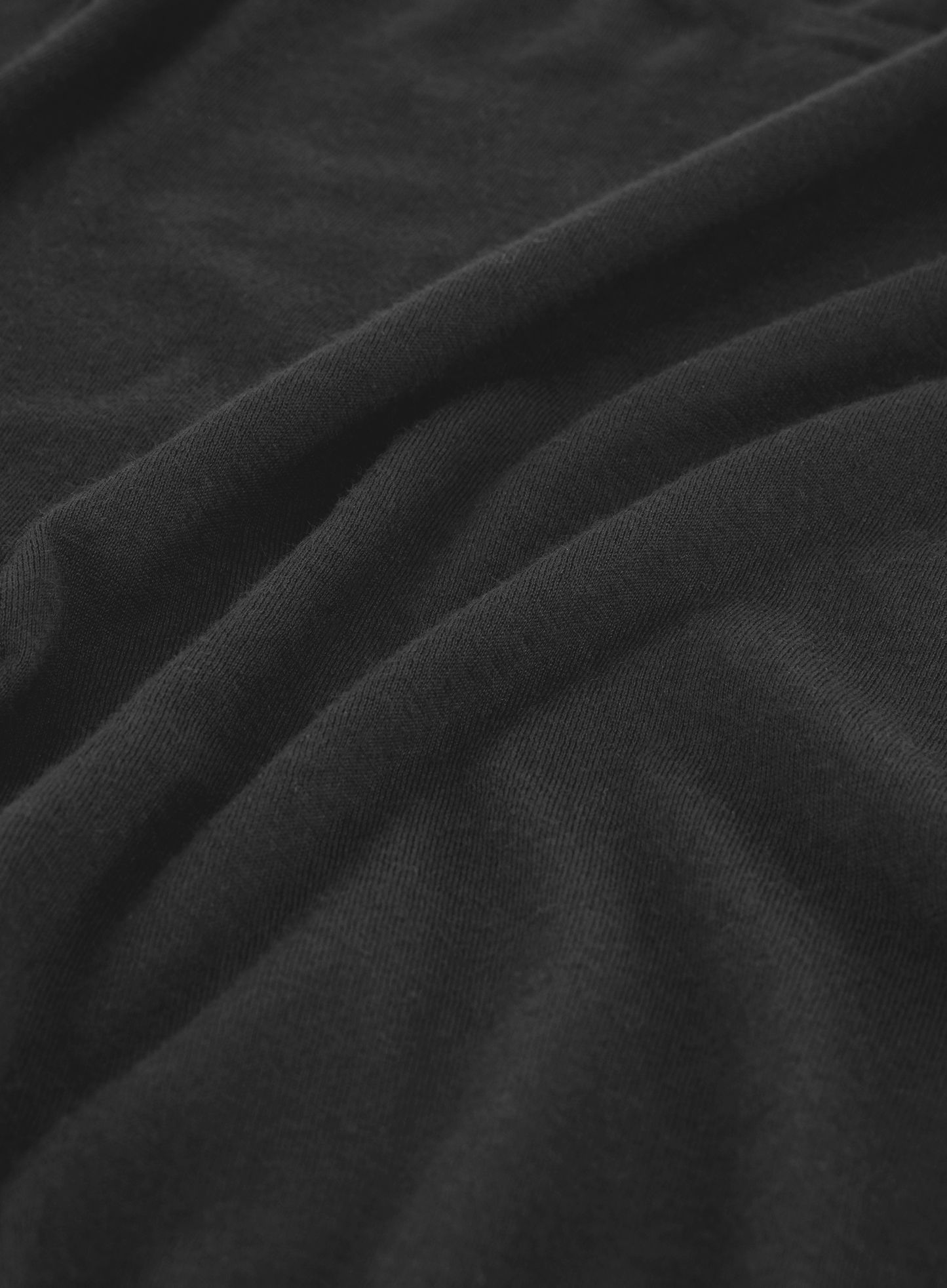Longsleeve crewneck van cashmere en zijde | FULL_WIDTH | Zwart