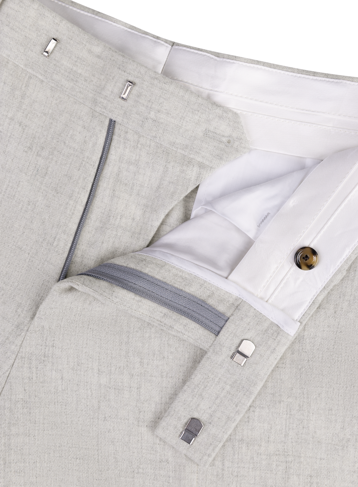 Pantalon van wol en cashmere | FULL_WIDTH | L.Grijs