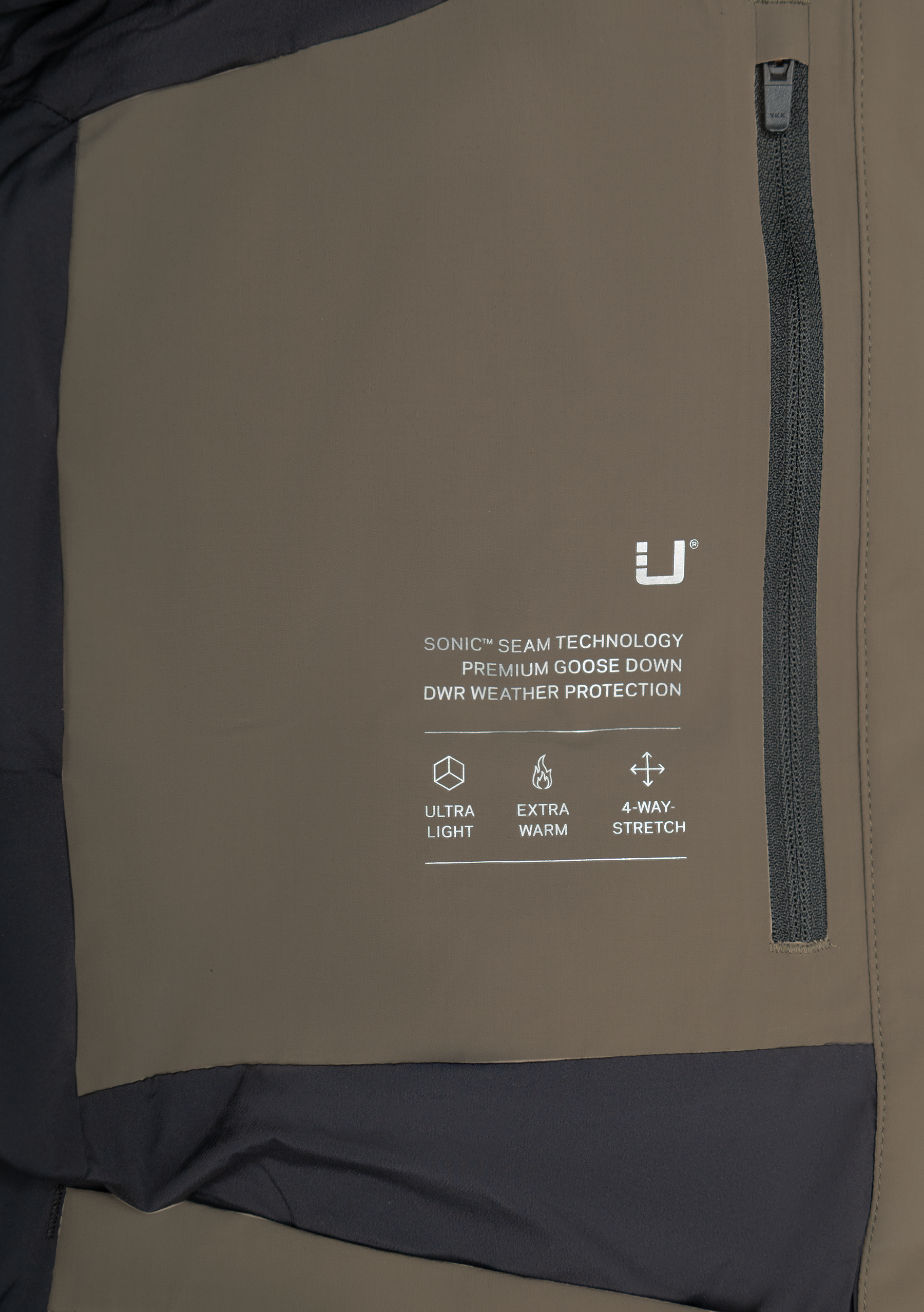 Gewatteerde parka | FULL_WIDTH | Beige