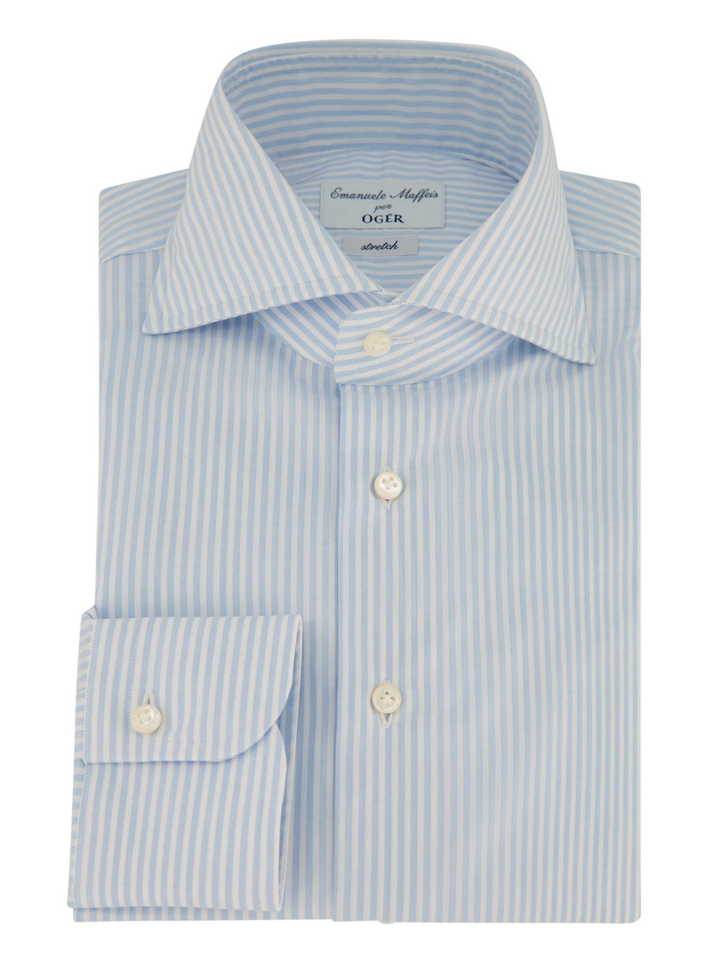 Shirt van katoen | L.Blauw