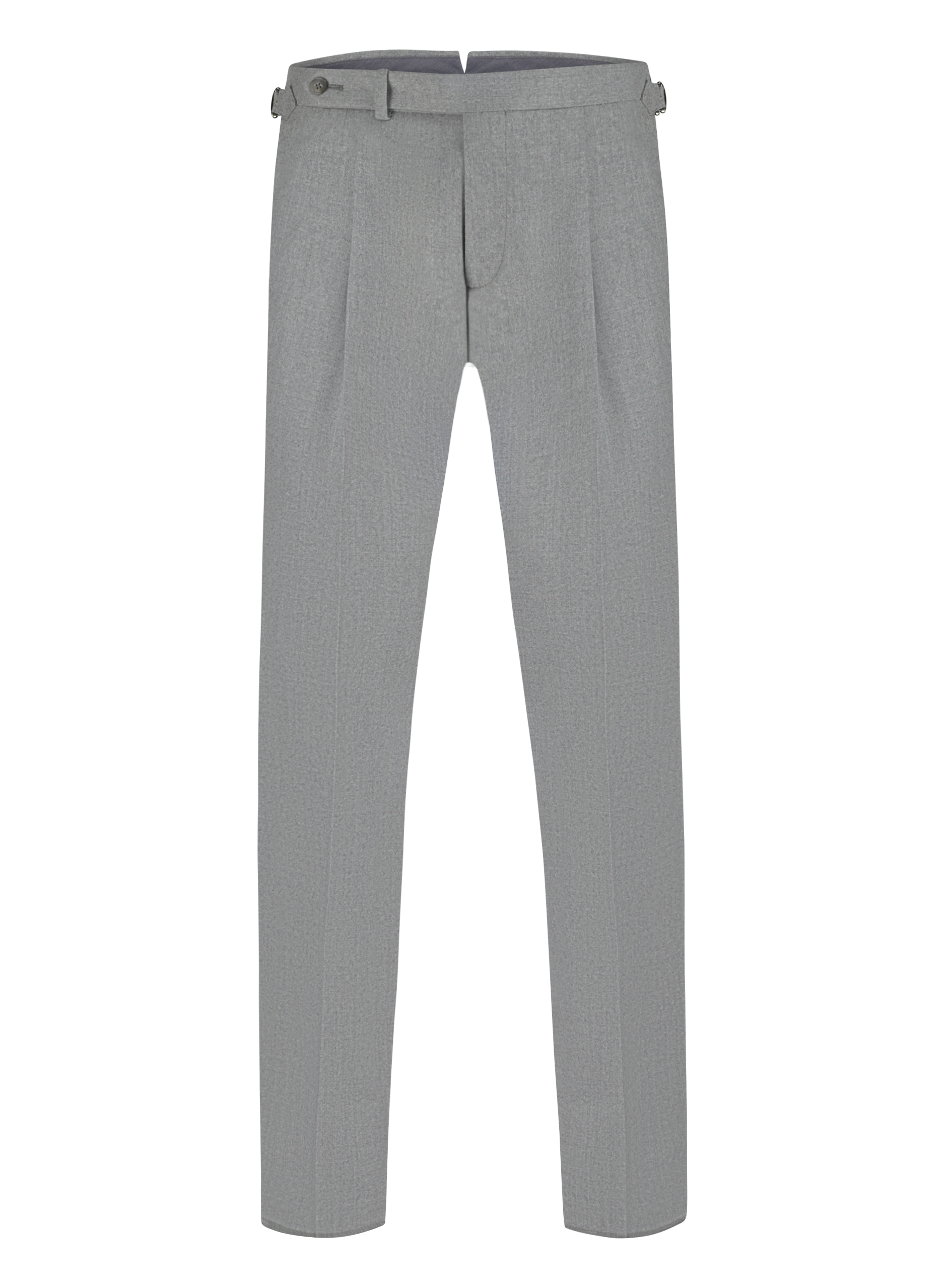 Pantalon van wol | L.Grijs