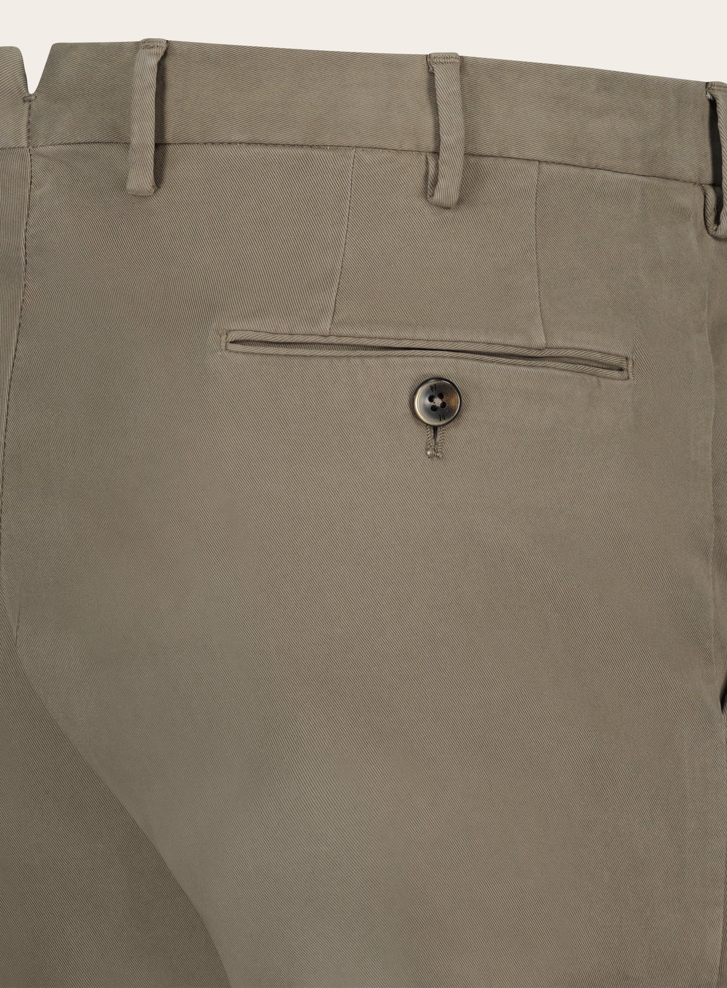 Slim-fit stretch pantalon | TAUPE