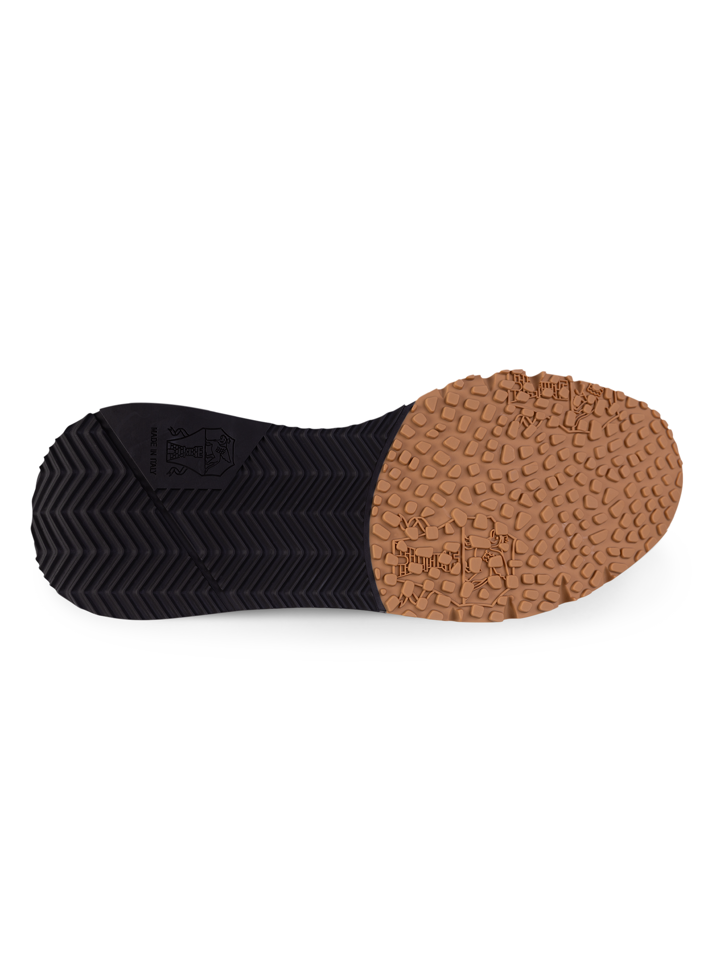 Knitted low-top sneakers | Zwart Melee