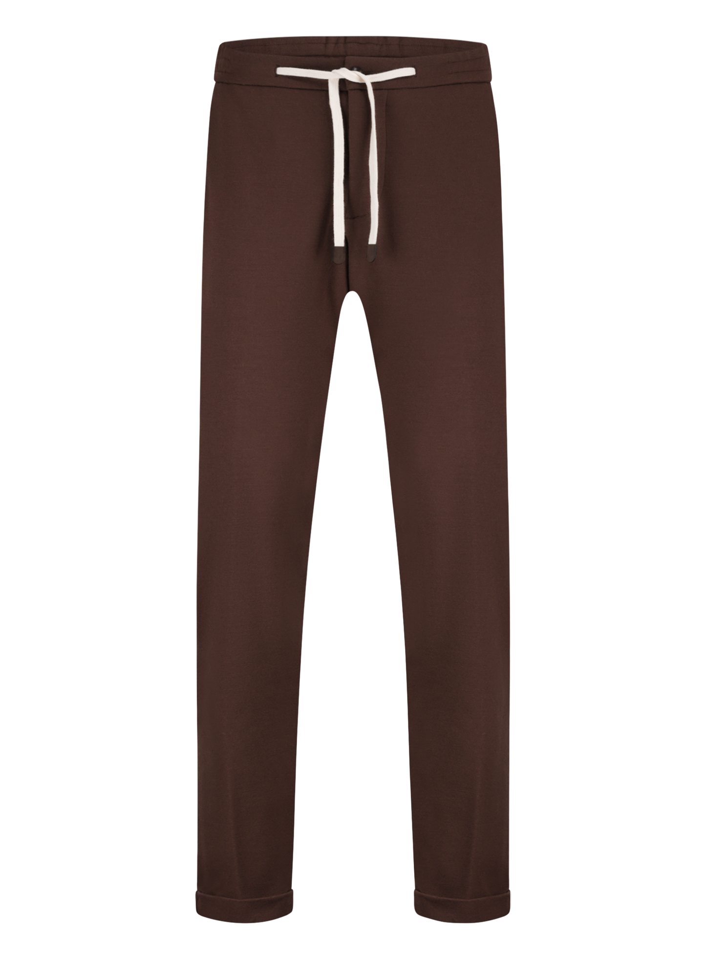 Jog pantalon van wol en cashmere | Bordeaux