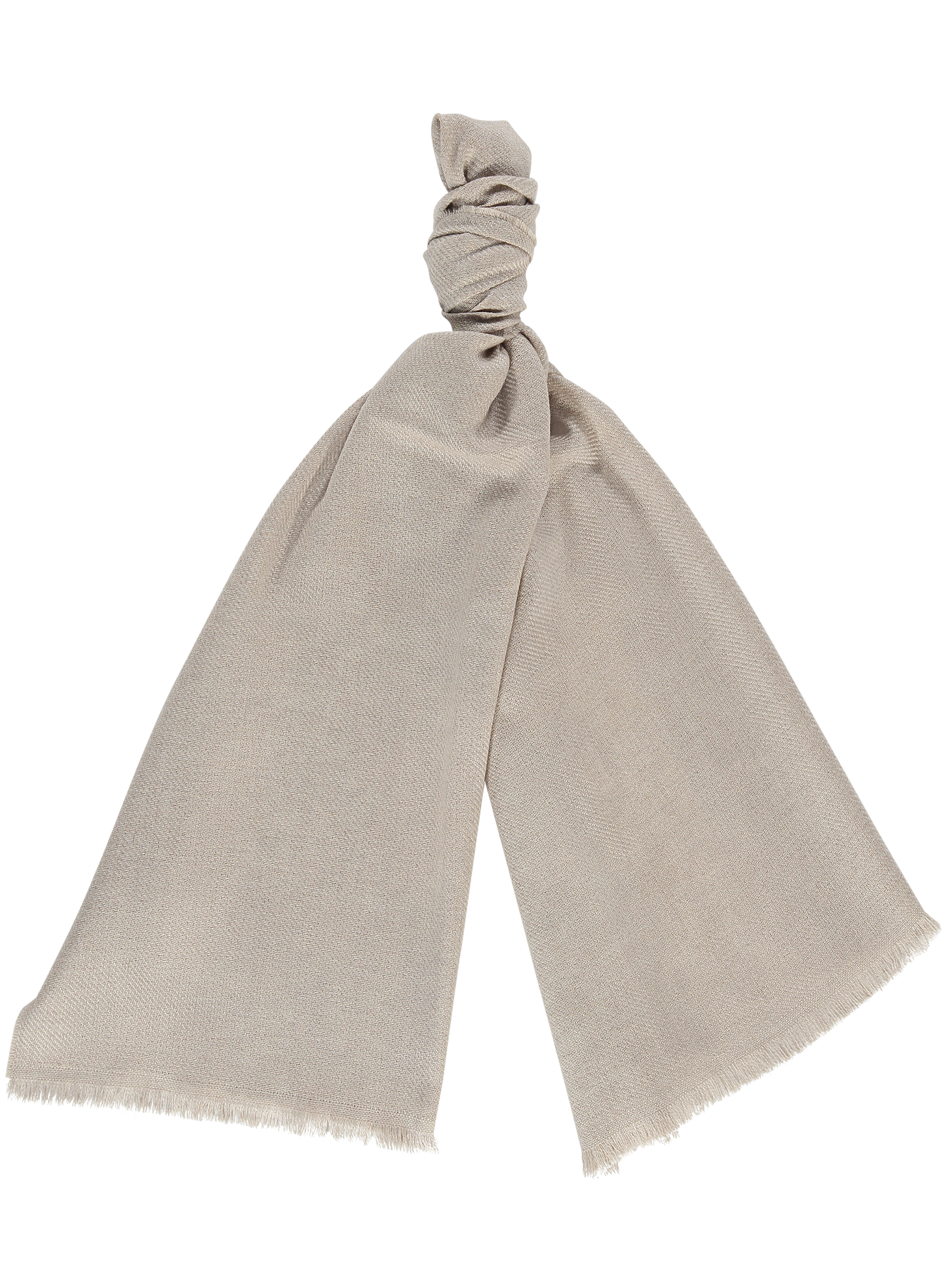 Shawl van wol | Beige
