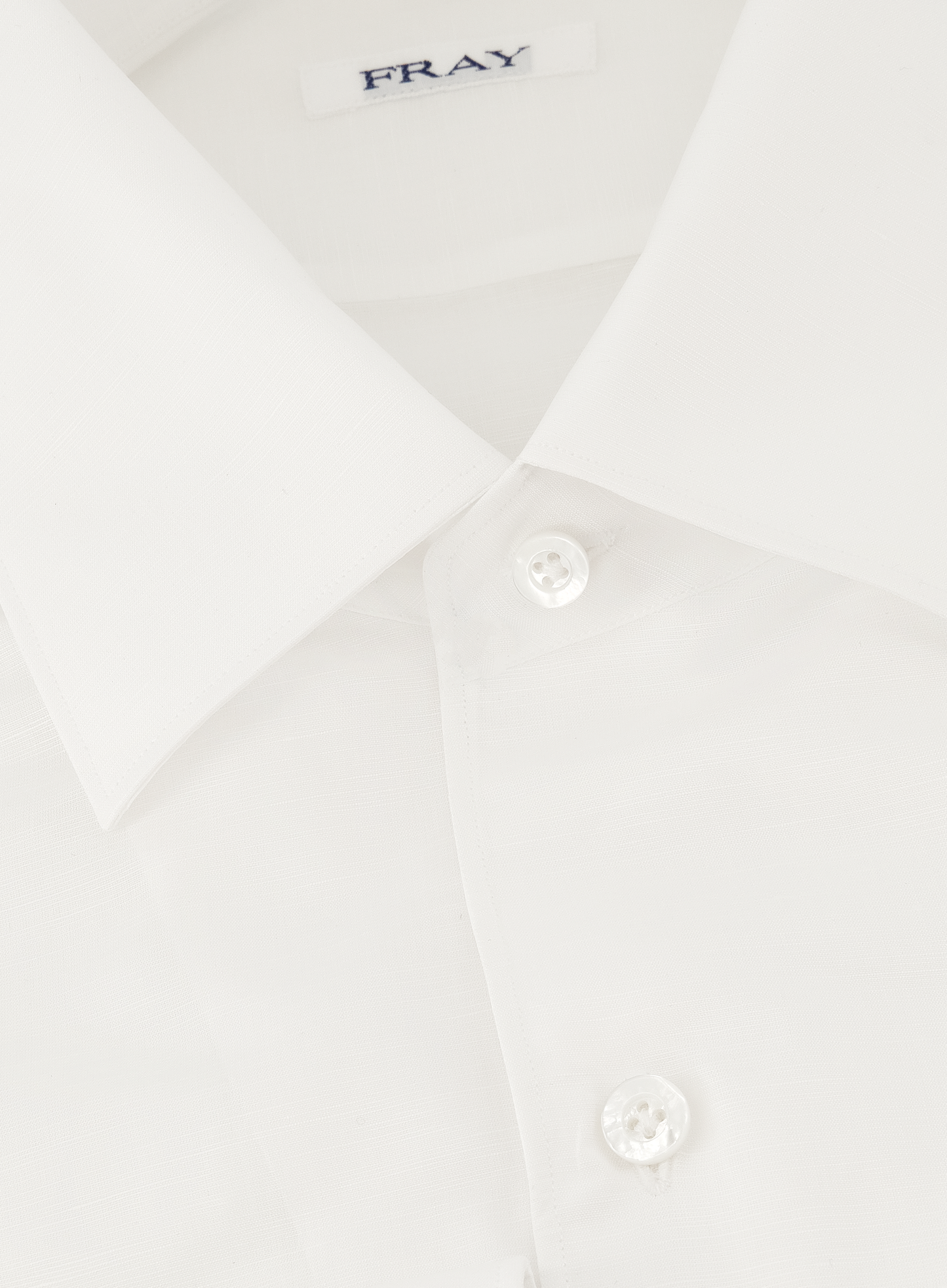 Shirt van katoen en linnen | FULL_WIDTH | Wit