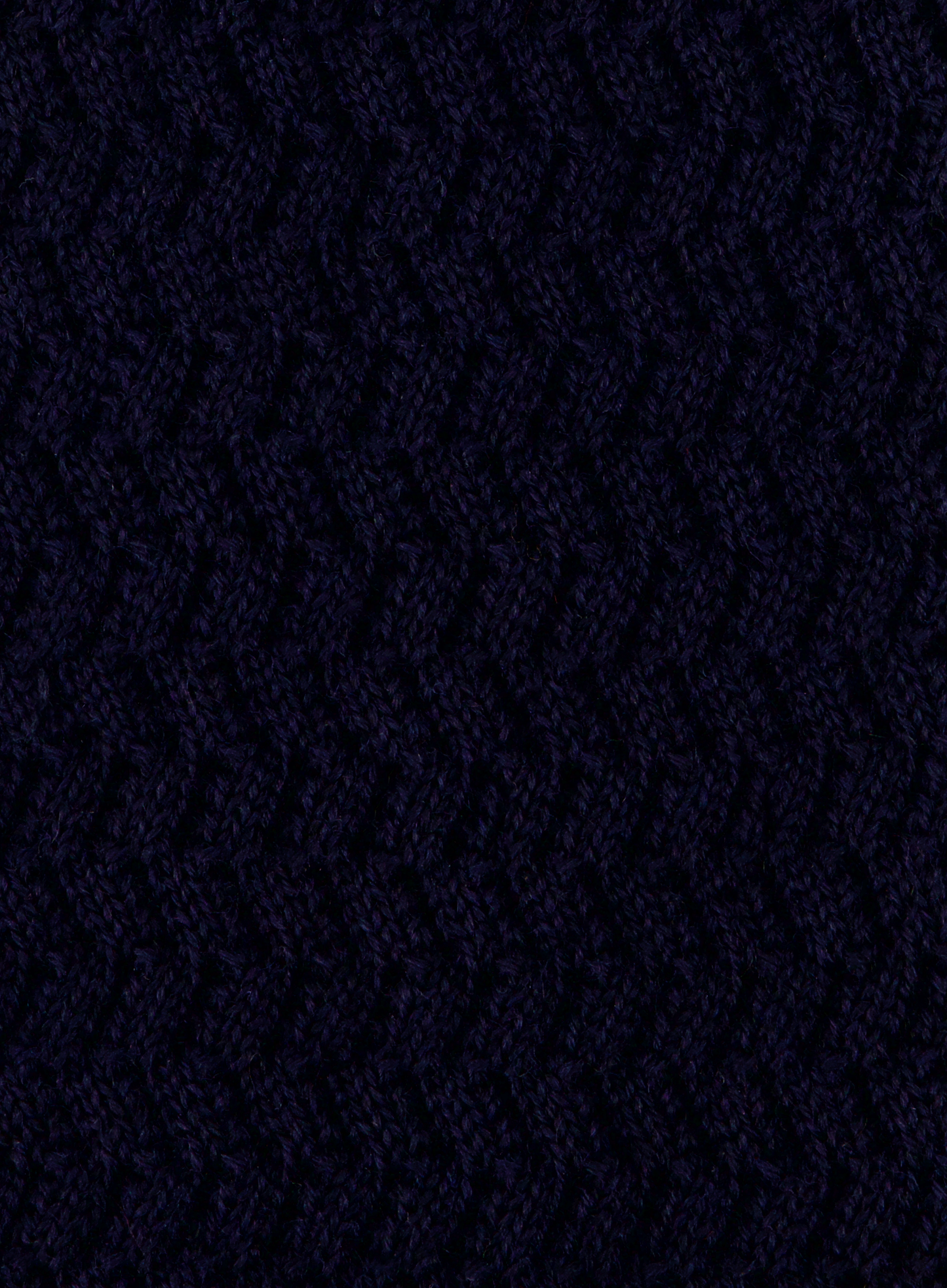 Knitted stropdas van wol | FULL_WIDTH | BLUE NAVY