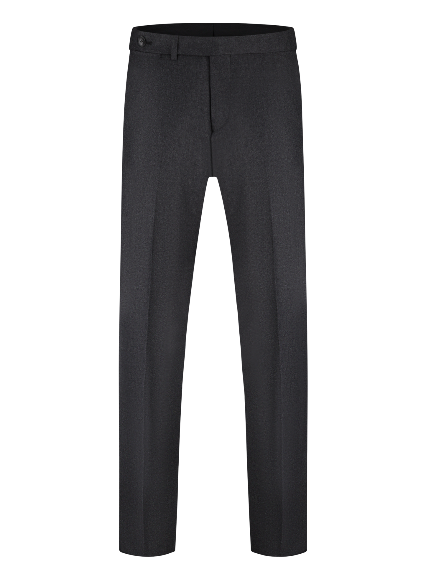 Pantalon van wol | Antraciet