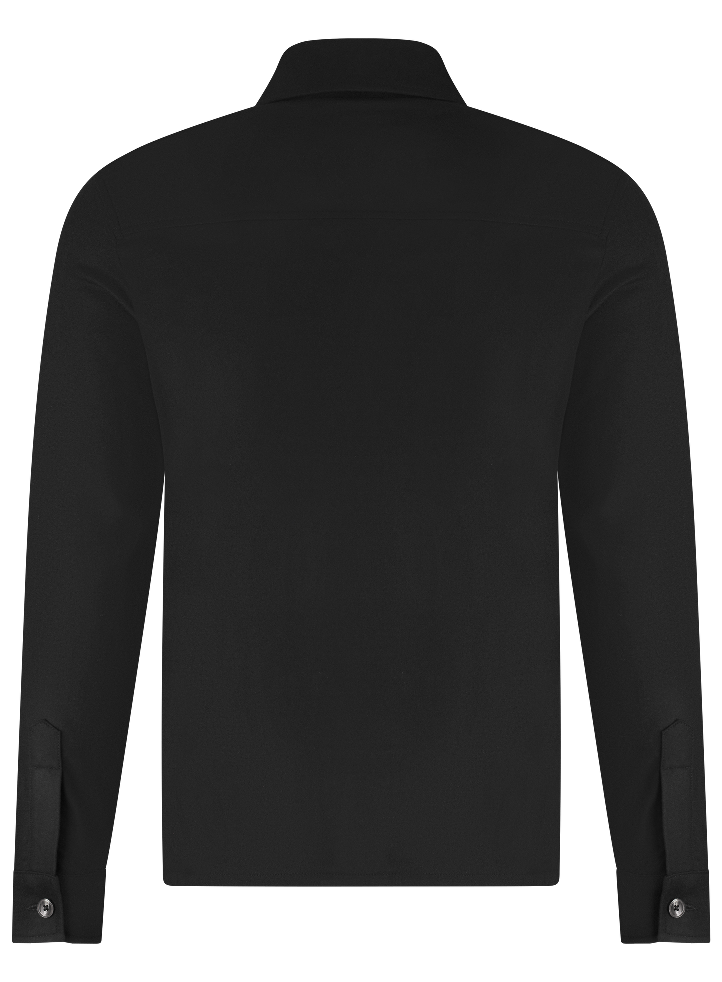 Urus overshirt van wol en cashmere | Zwart
