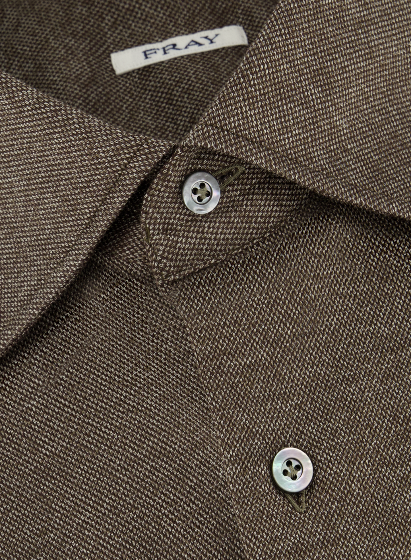 Shirt van katoen | FULL_WIDTH | Bruin