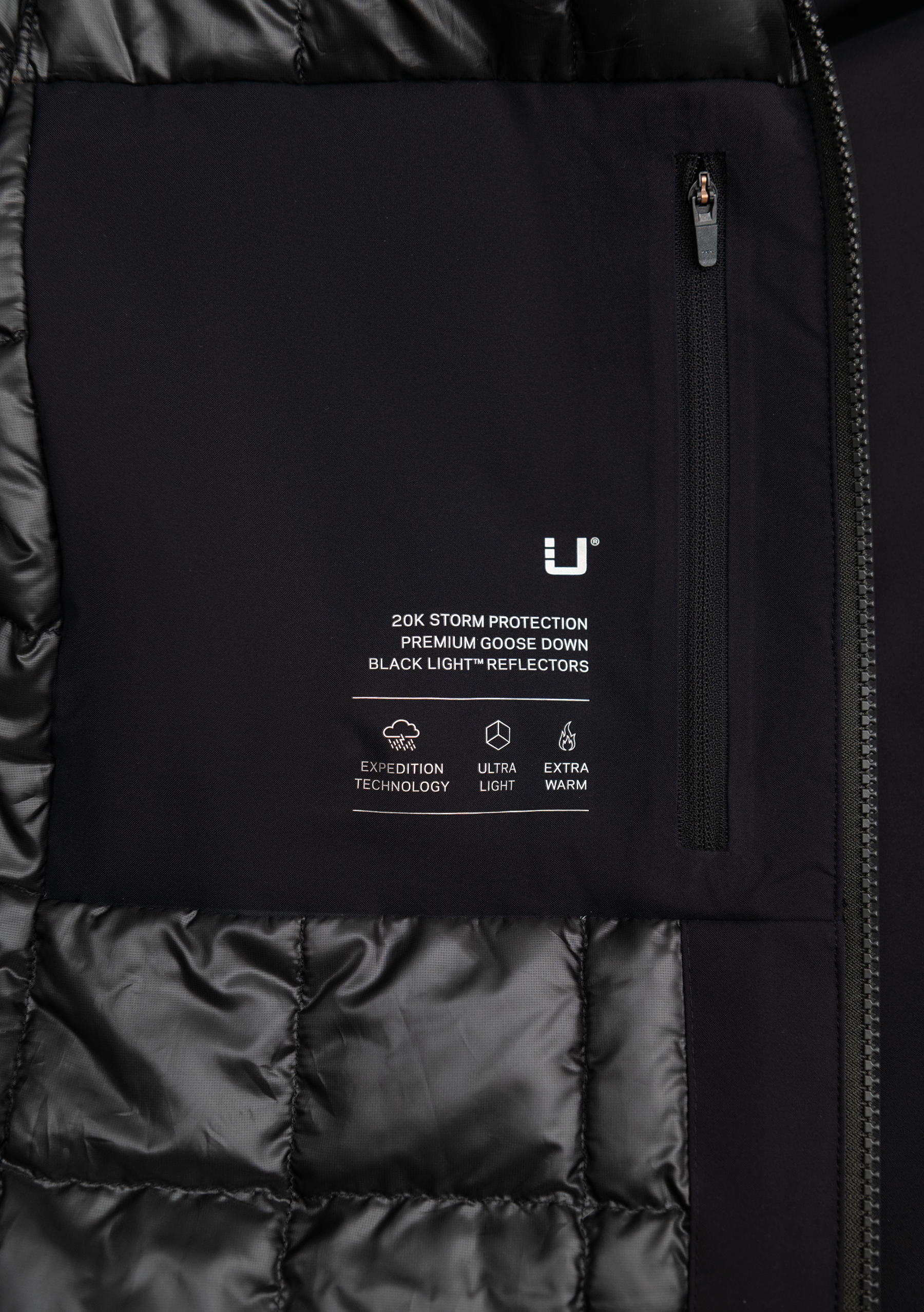 Waterafstotende parka | FULL_WIDTH | Zwart