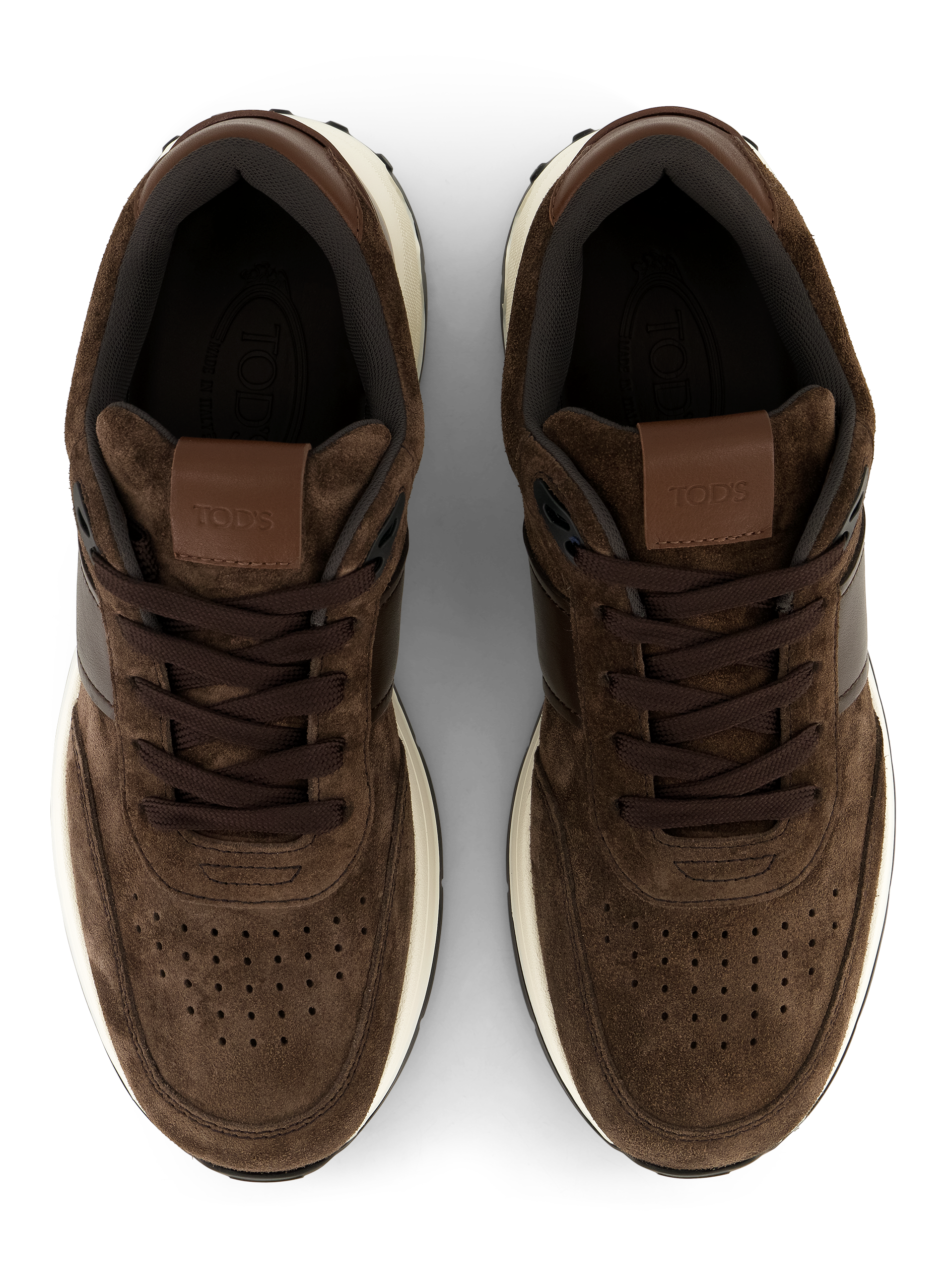 Sneakers van suède | D.Bruin