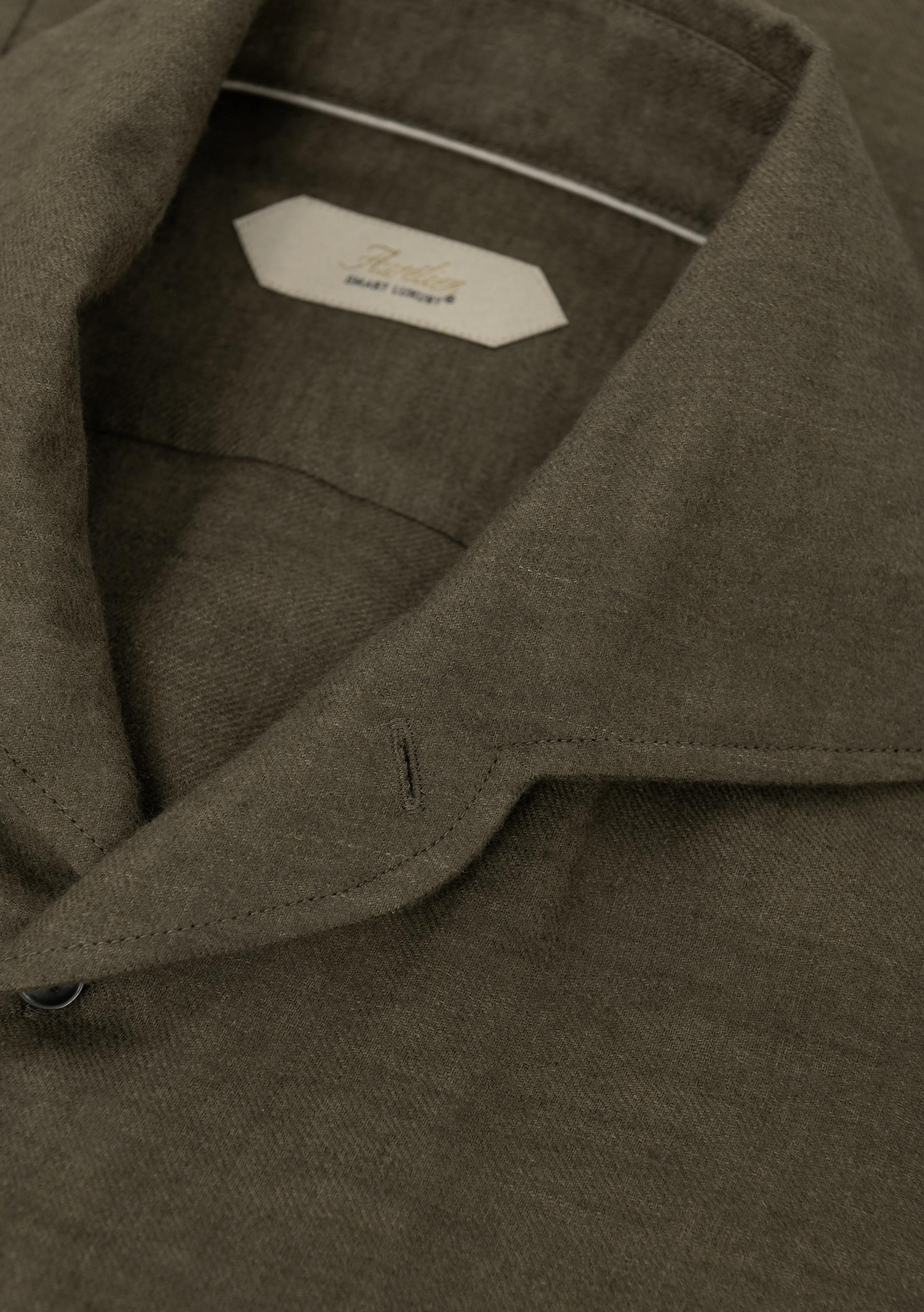 Linnen shirt | FULL_WIDTH | Groen