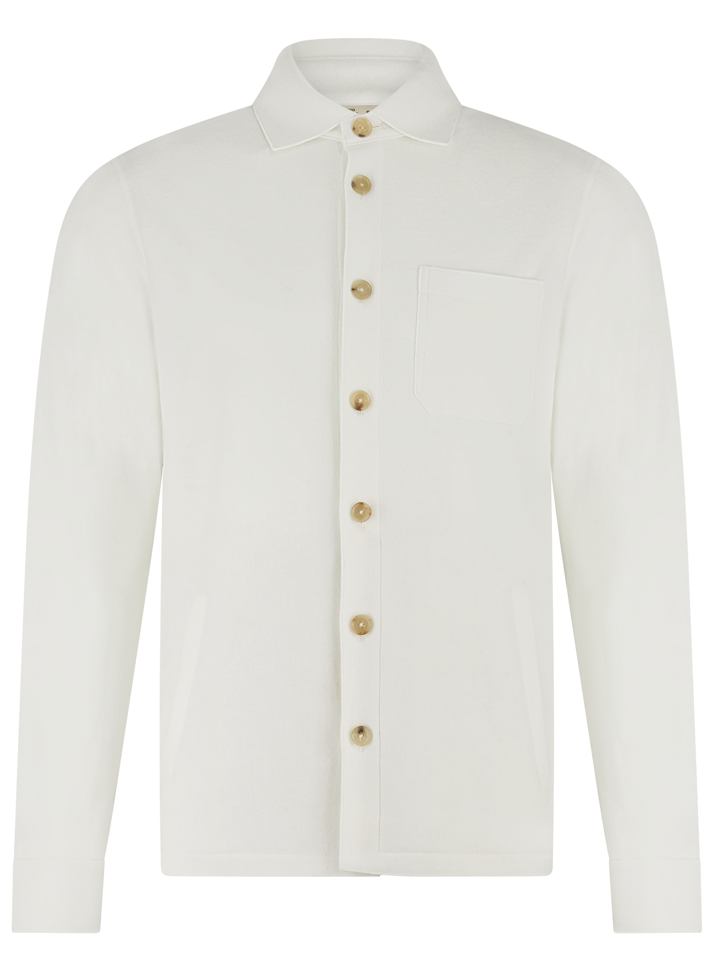 Overshirt van wol en cashmere | ROOM-WIT