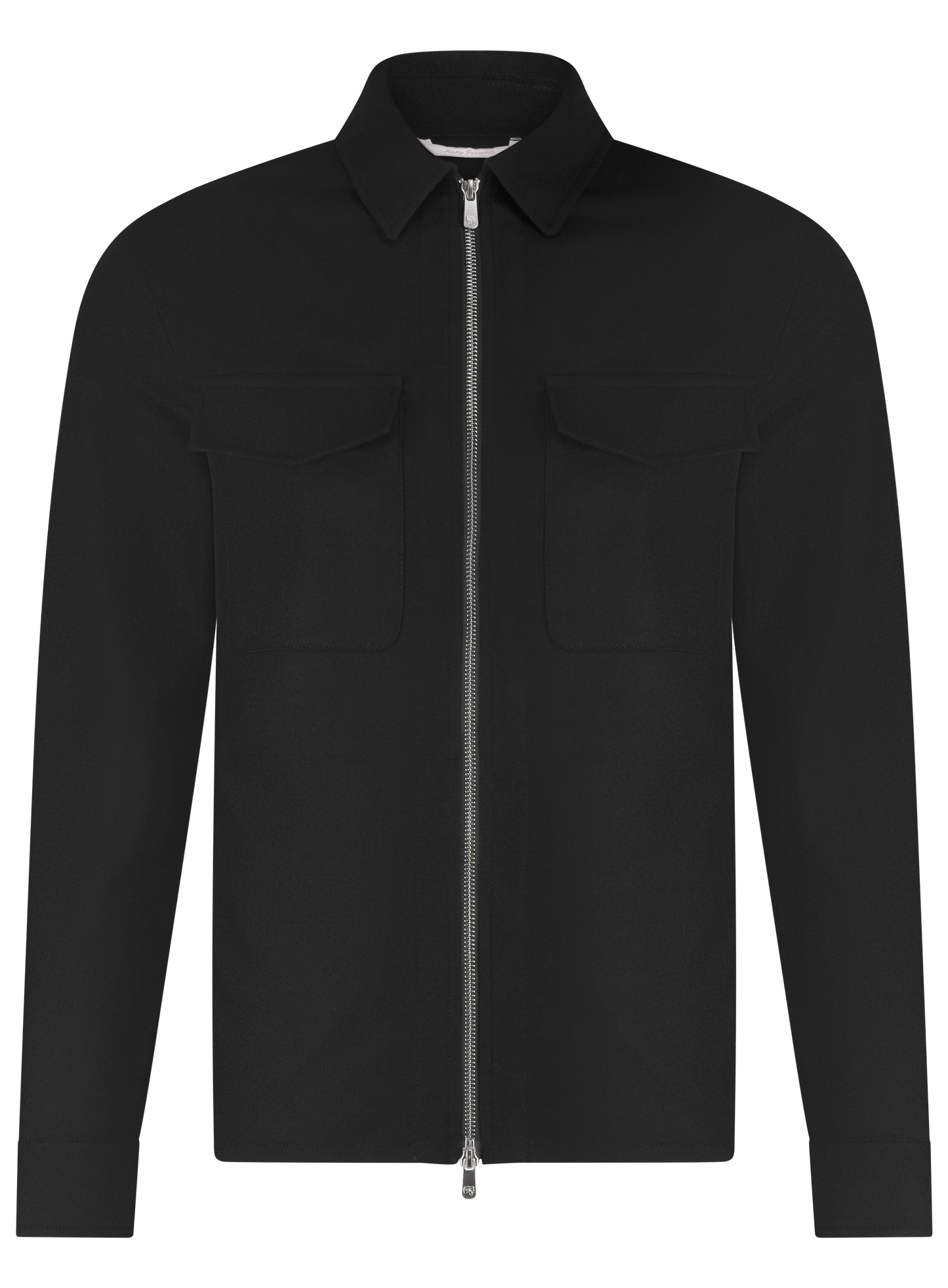 Urus overshirt van wol en cashmere | Zwart