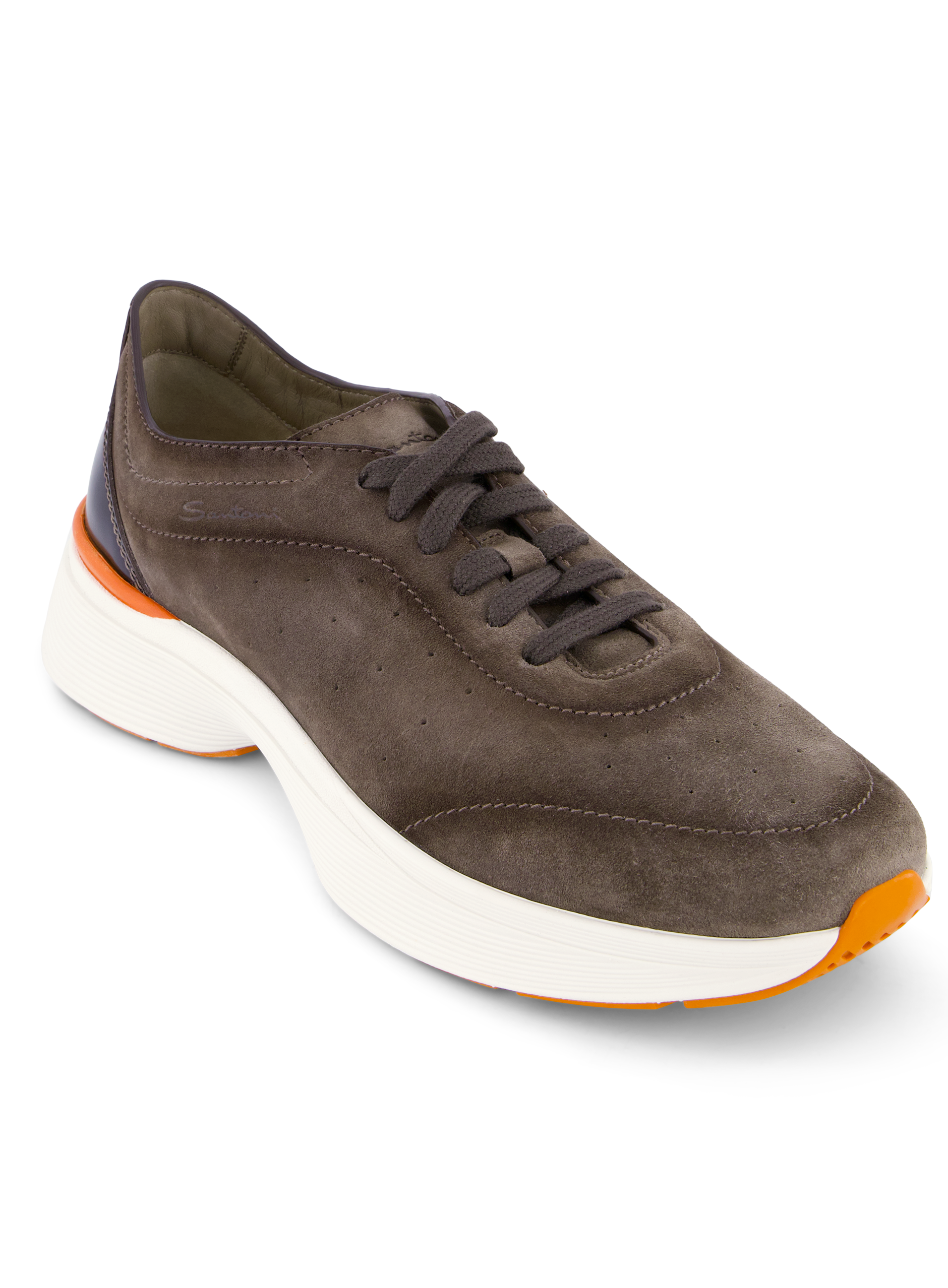 Bounce sneakers van suède | TAUPE