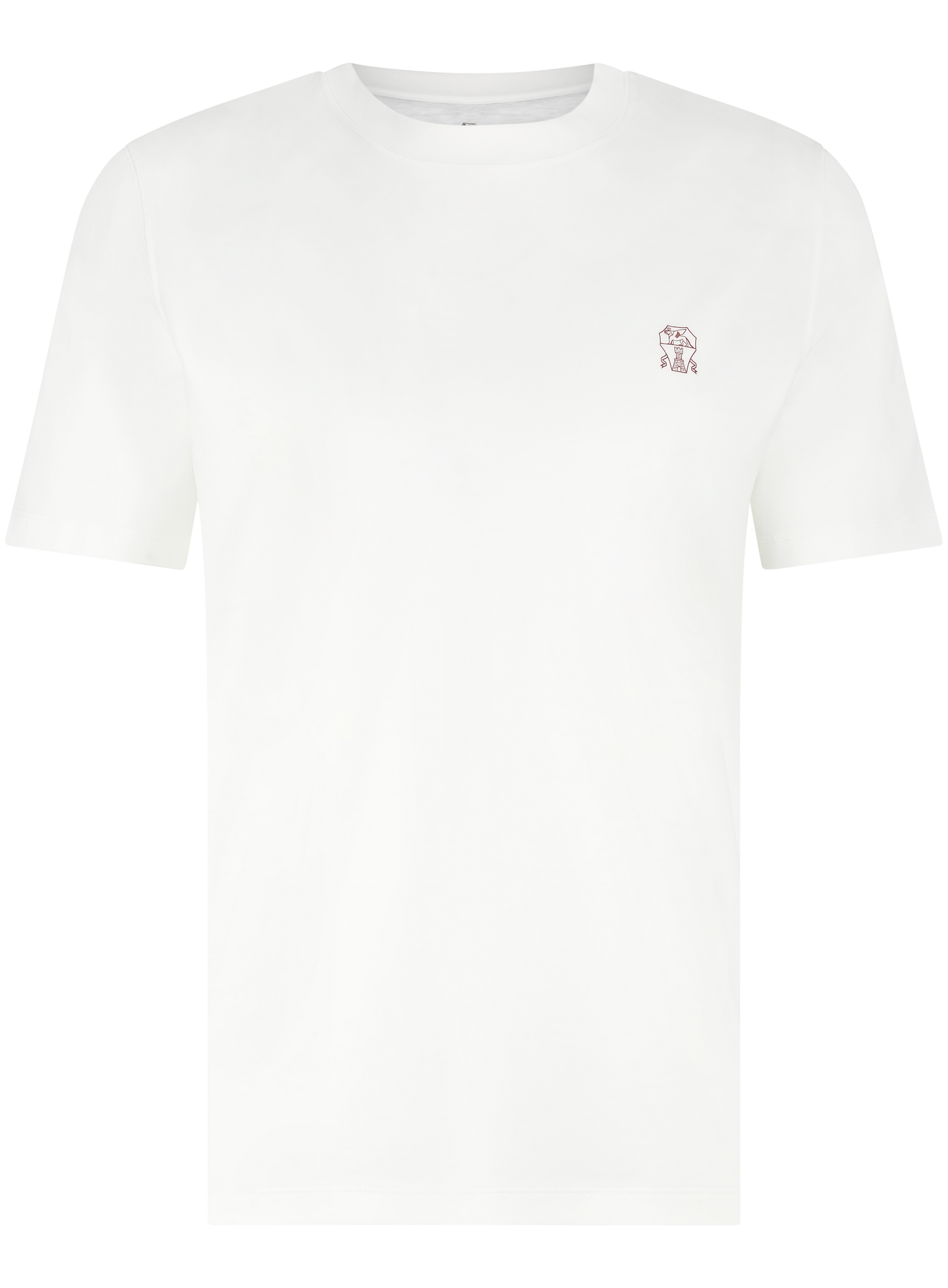 T-shirt van katoen | Wit