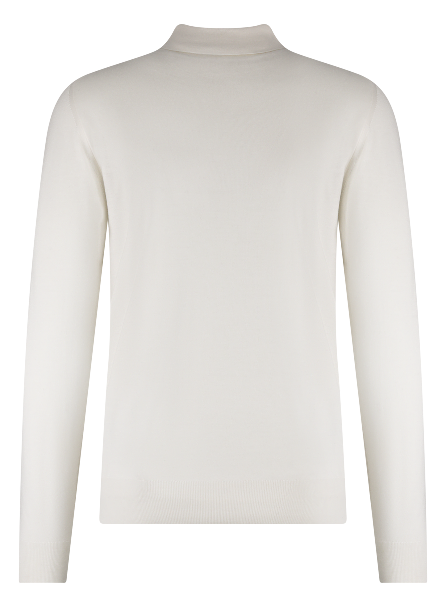 Polo van cashmere en zijde | Off-White