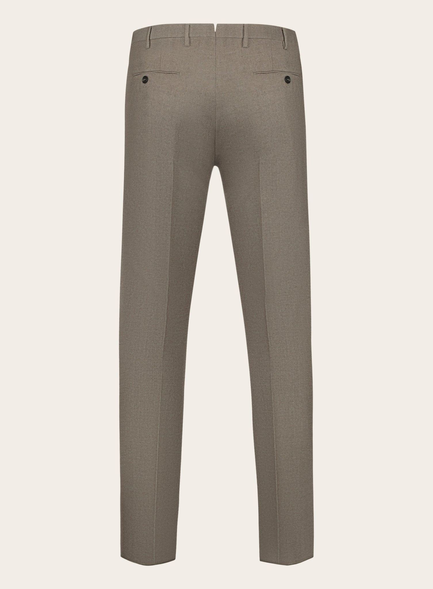 Pantalon van katoen | Taupe