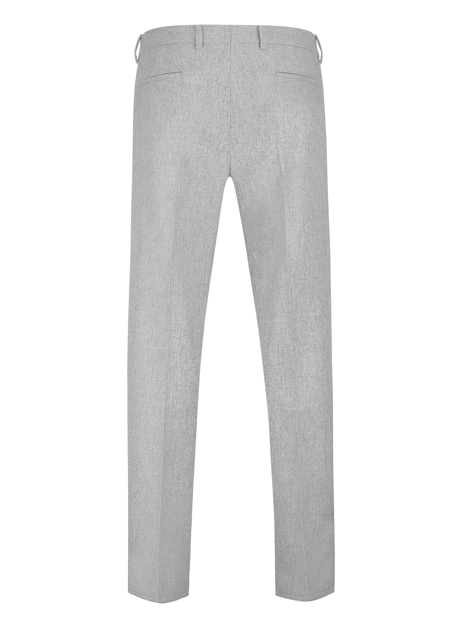 Pantalon van wol | Grijs