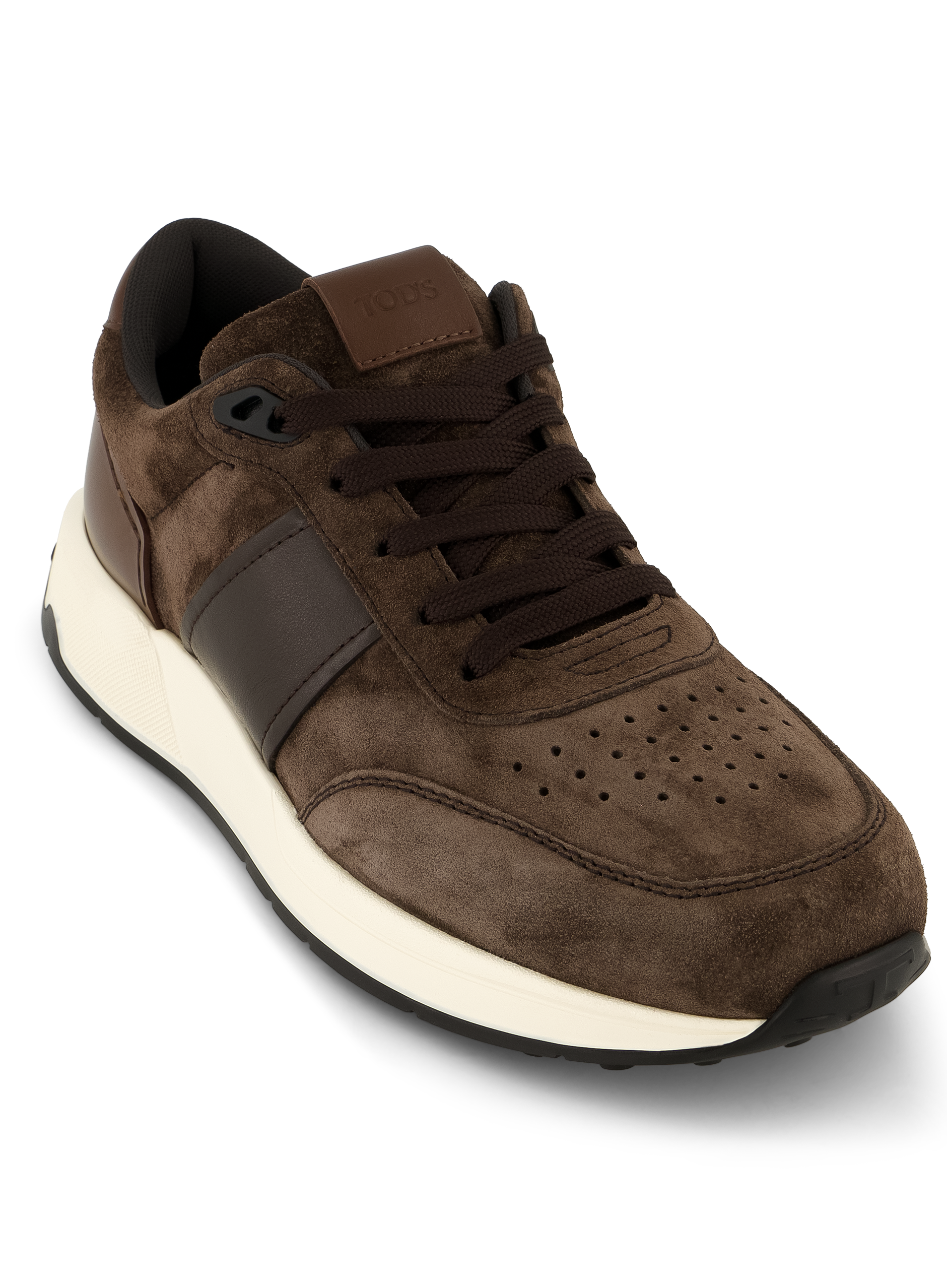 Sneakers van suède | D.Bruin