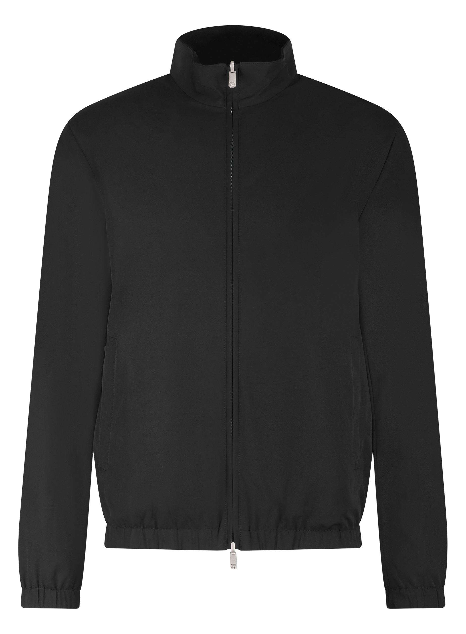 Reversible jack van wol en cashmere | Zwart