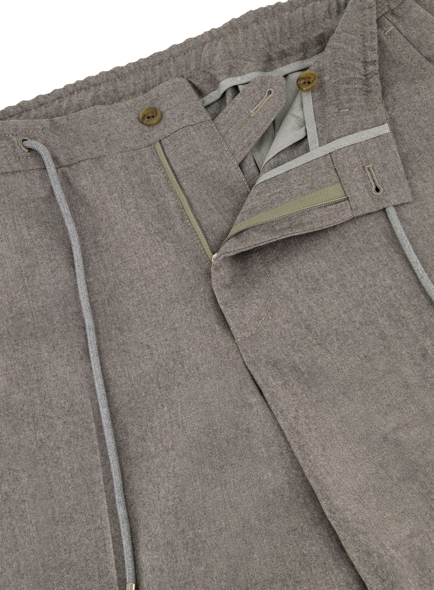 Jog pantalon van virgin wol en cashmere | FULL_WIDTH | TAUPE