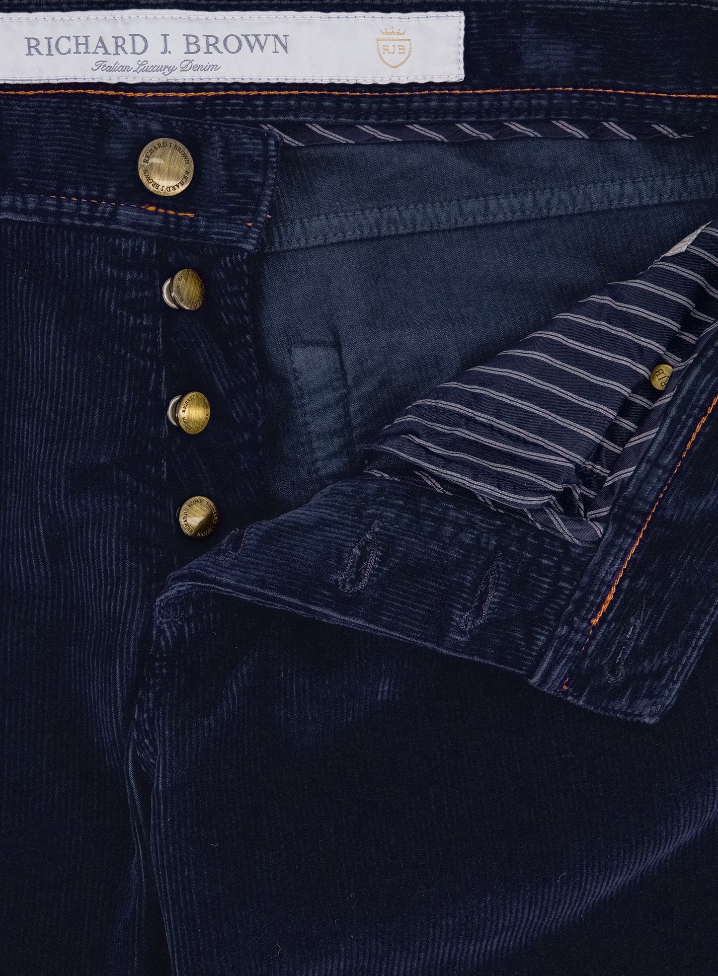 Tokyo 5-pocket Corduroyjeans | FULL_WIDTH | BLUE NAVY
