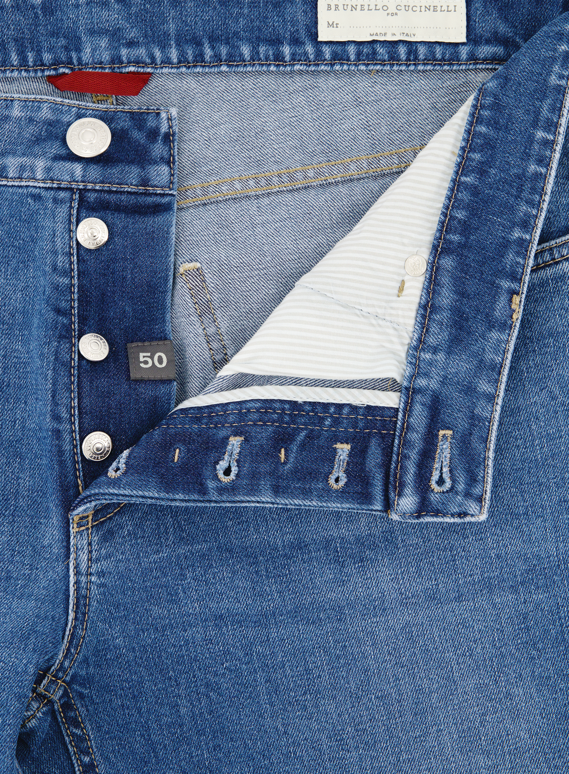5-pocket jeans van katoen | FULL_WIDTH | JEANS BLAUW