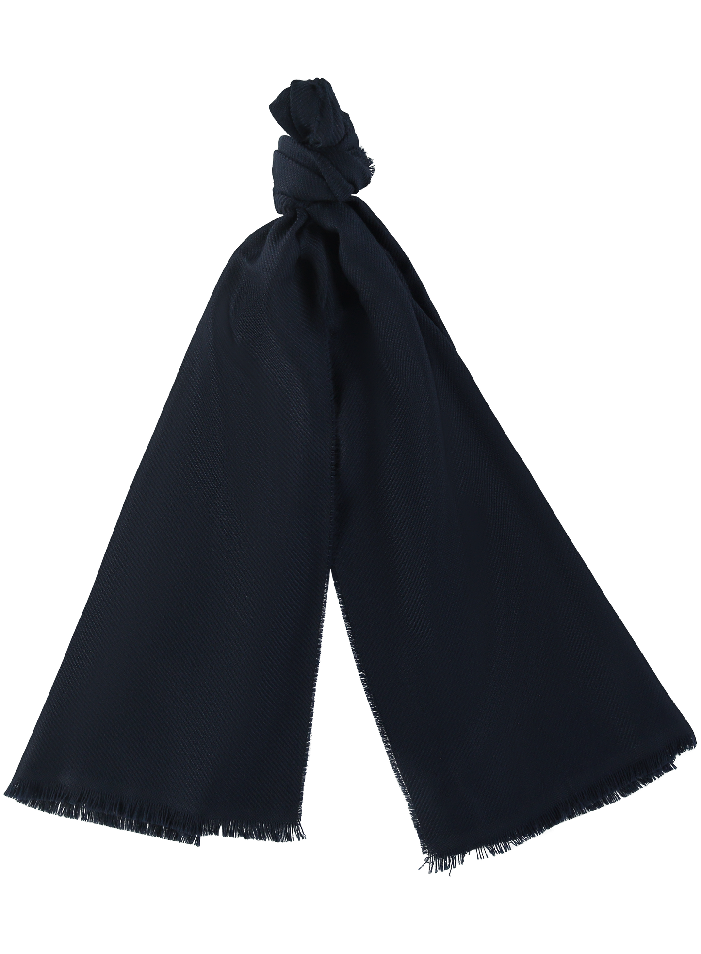 Shawl van wol | BLUE NAVY