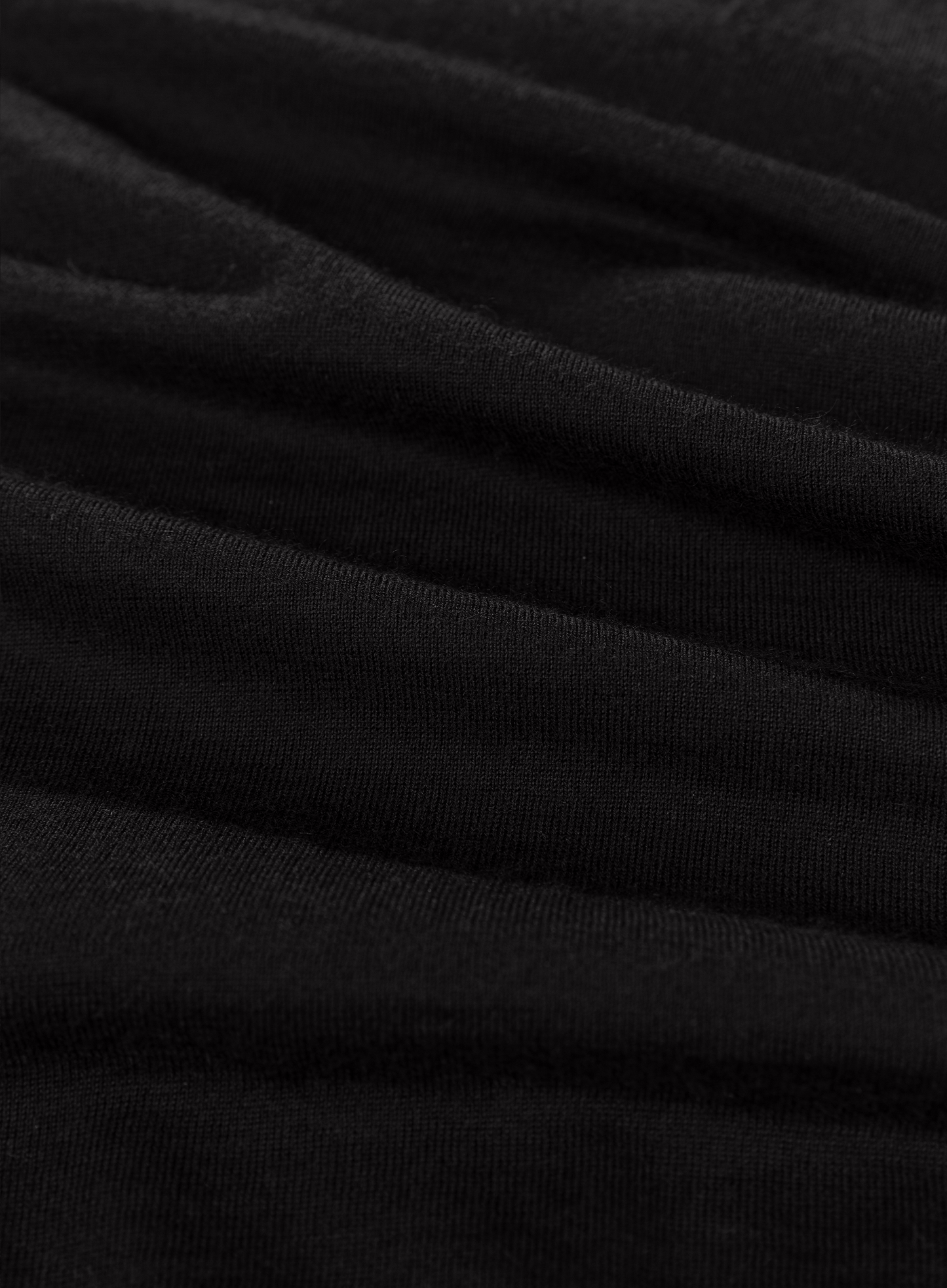 Polo van cashmere en zijde | FULL_WIDTH | Zwart