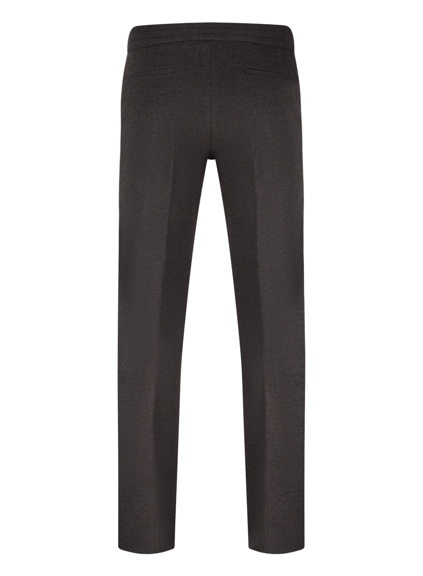Jog pantalon van virgin wol | TAUPE