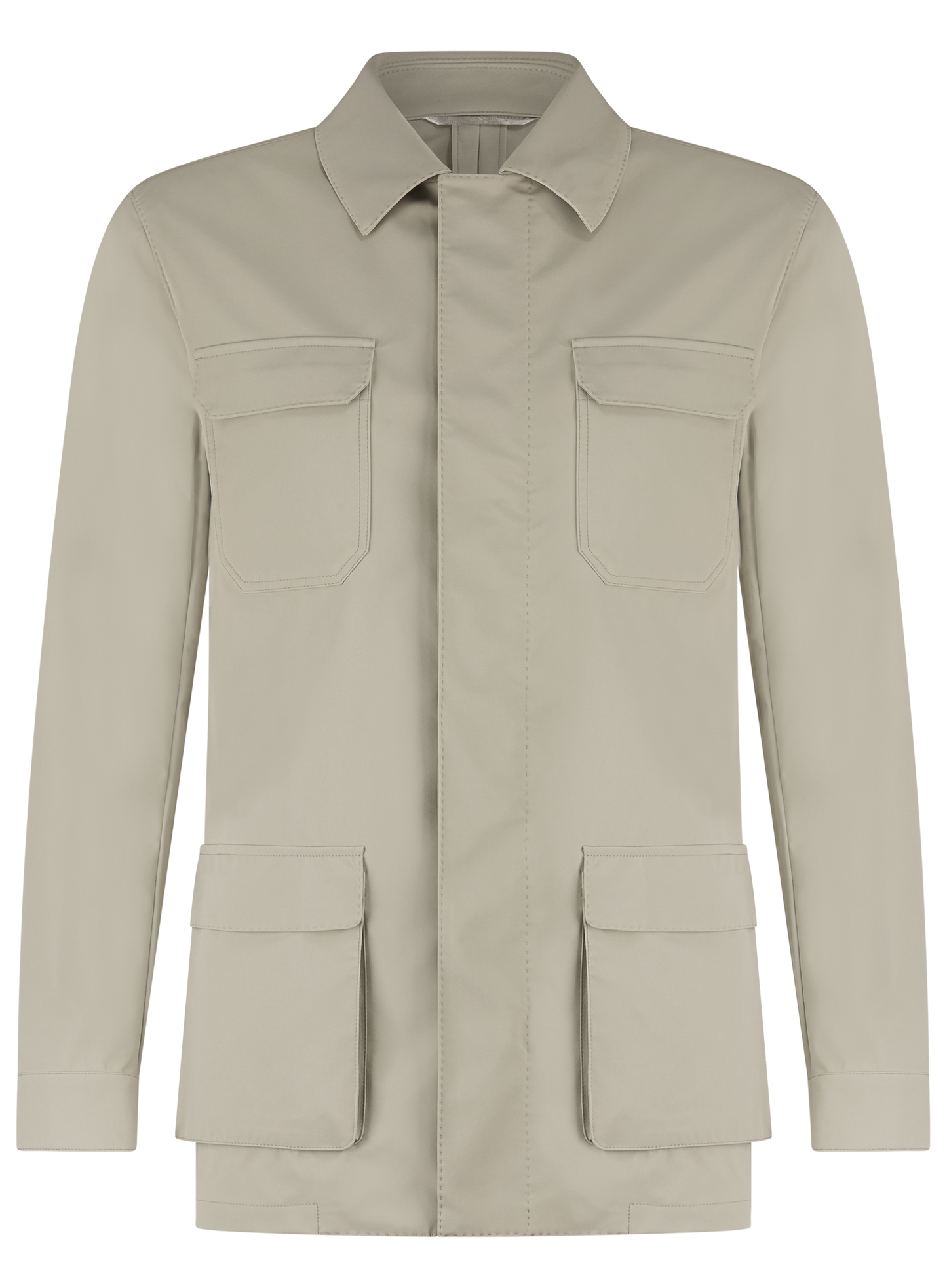 Tech field jacket | GRIJS-BEIGE