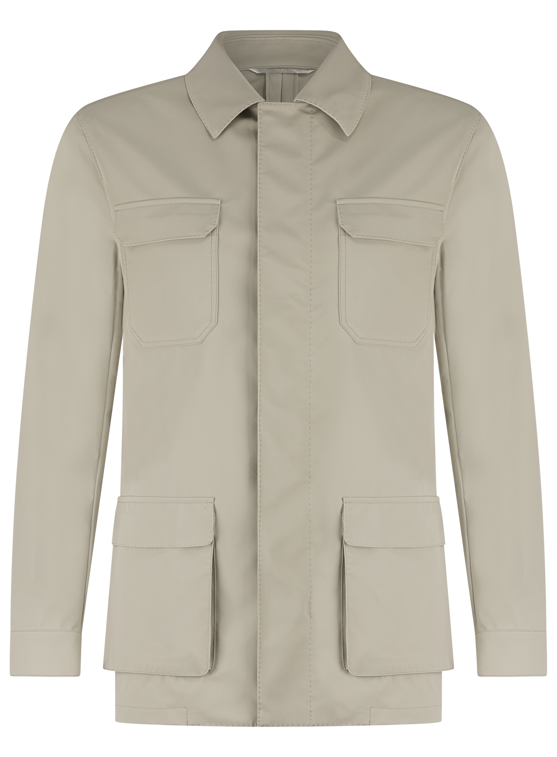 Tech field jacket | GRIJS-BEIGE
