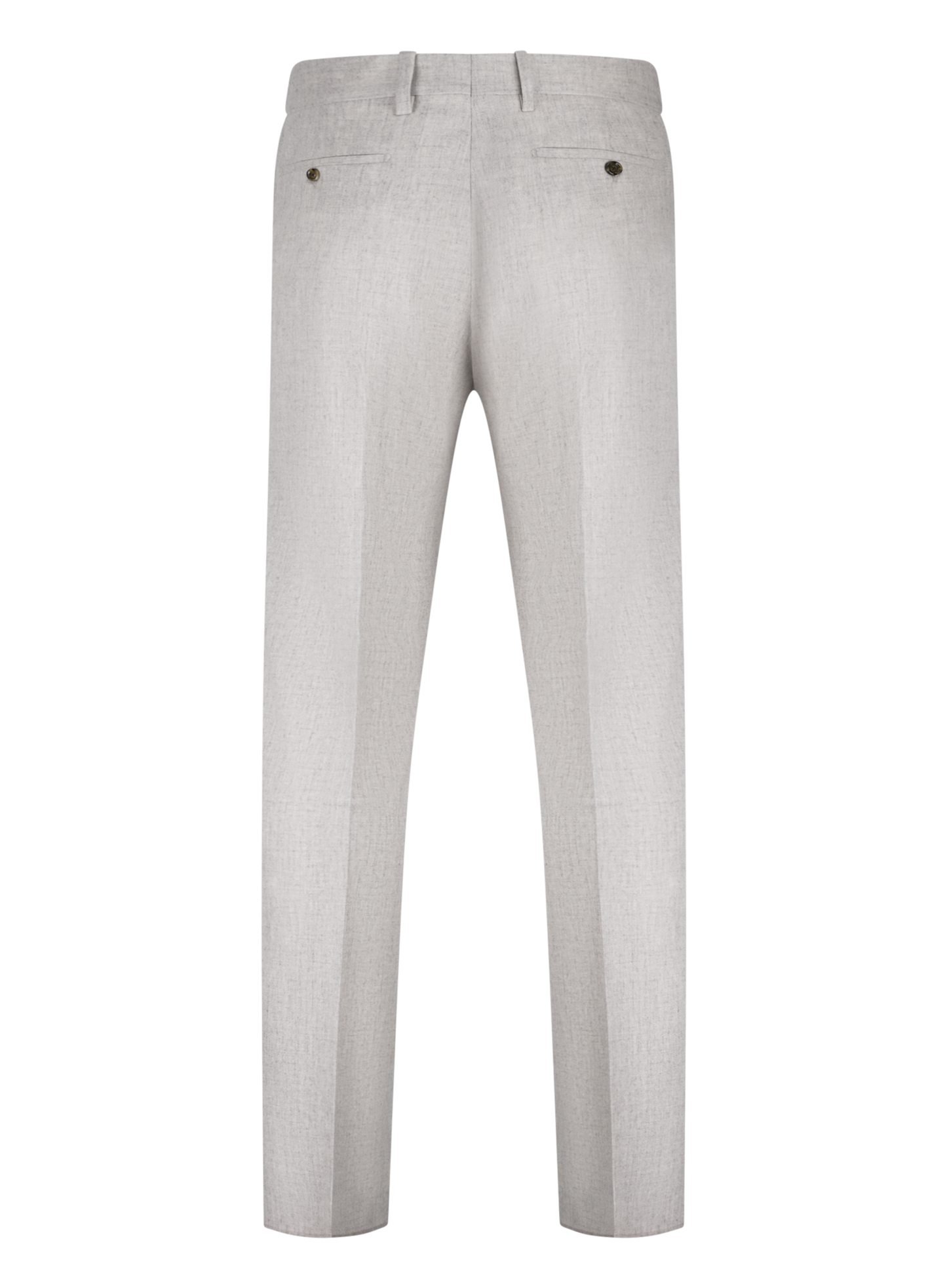 Pantalon van wol en cashmere | L.Grijs