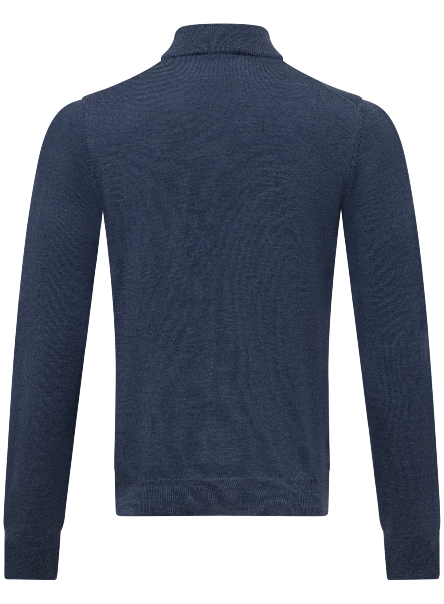 Mockneck trui van virgin wol | FULL_WIDTH | JEANS BLAUW