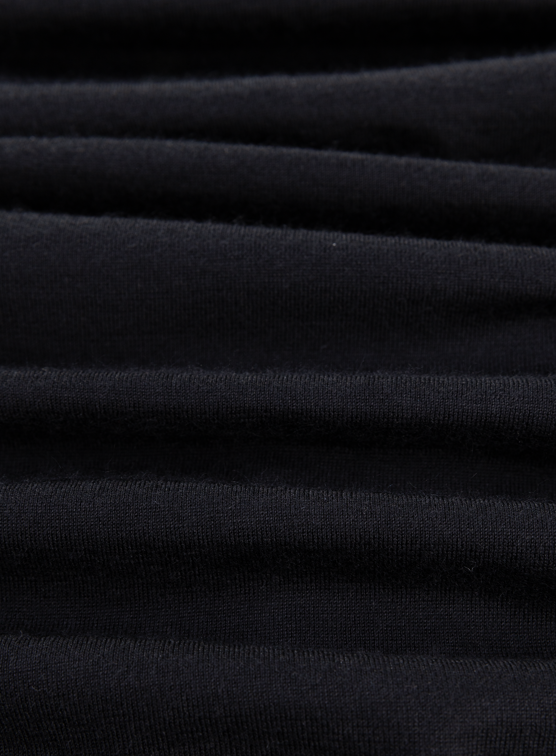 Half-zip vest van cashmere en zijde | FULL_WIDTH | Zwart