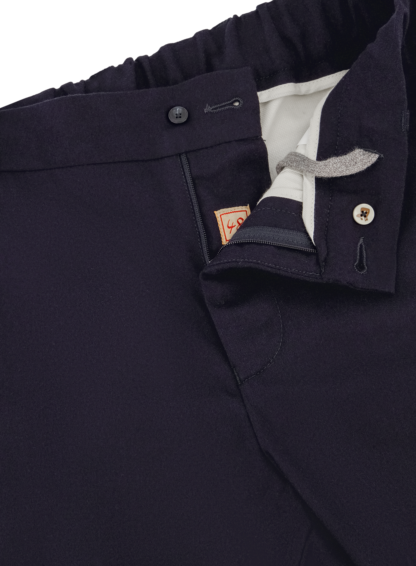 Jog pantalon van wol en cashmere | FULL_WIDTH | BLUE NAVY