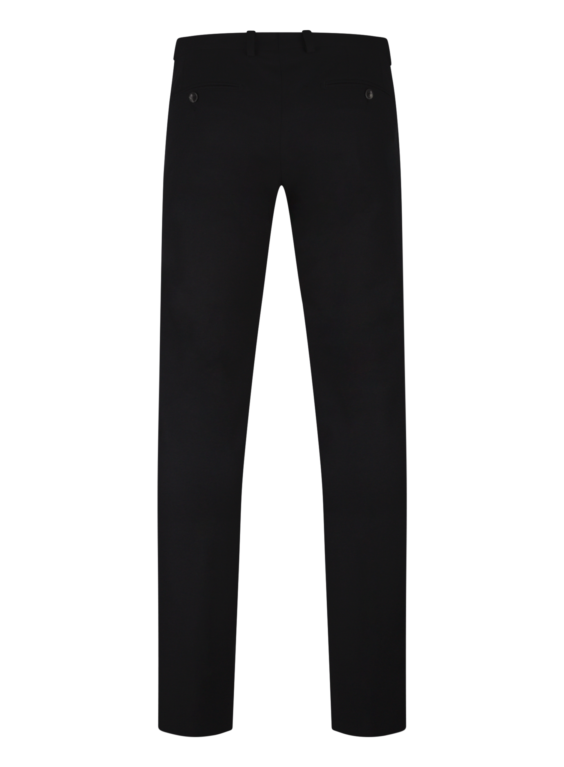 Pantalon van cashmere | Zwart