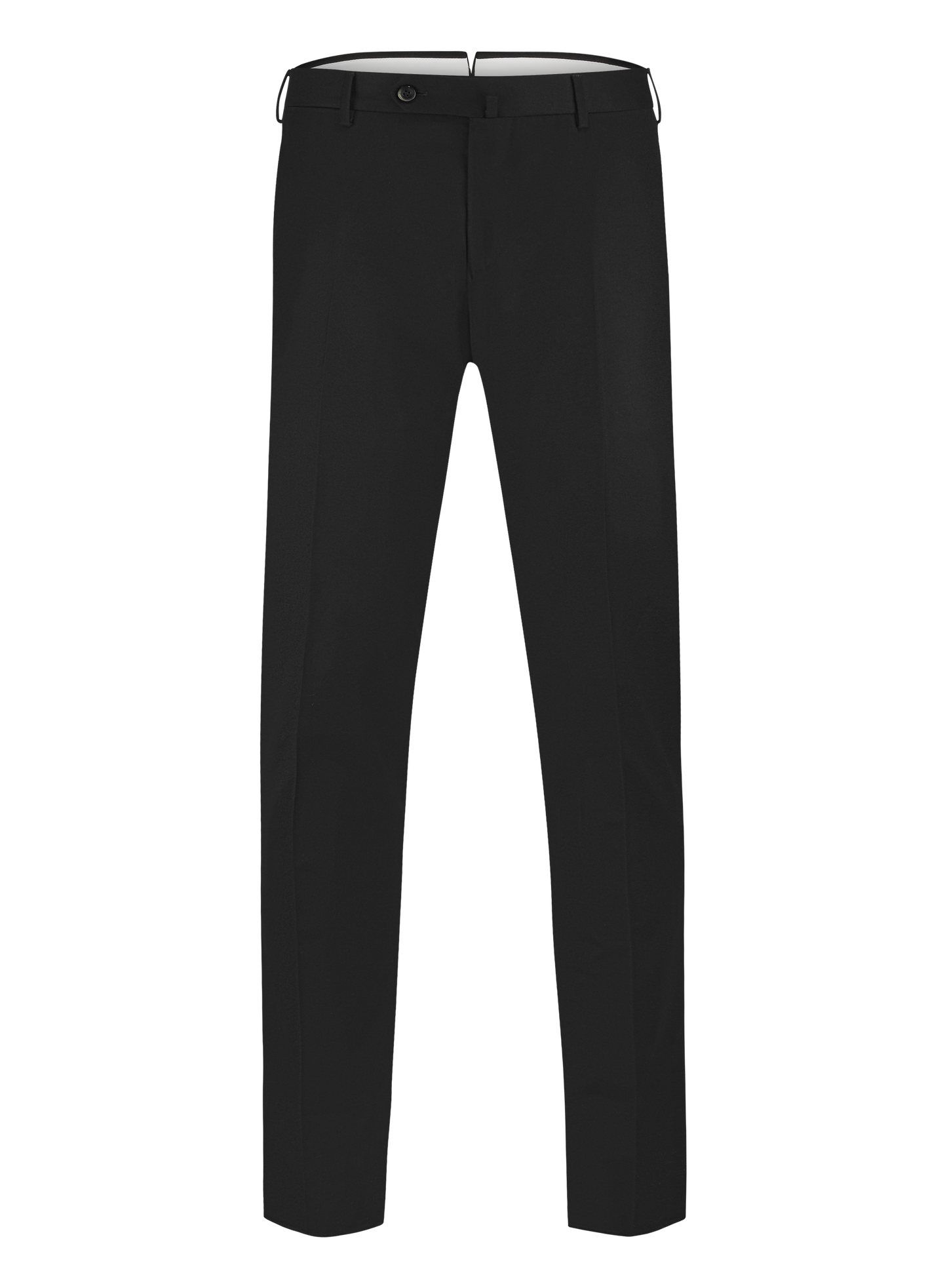 Pantalon van wol | Zwart