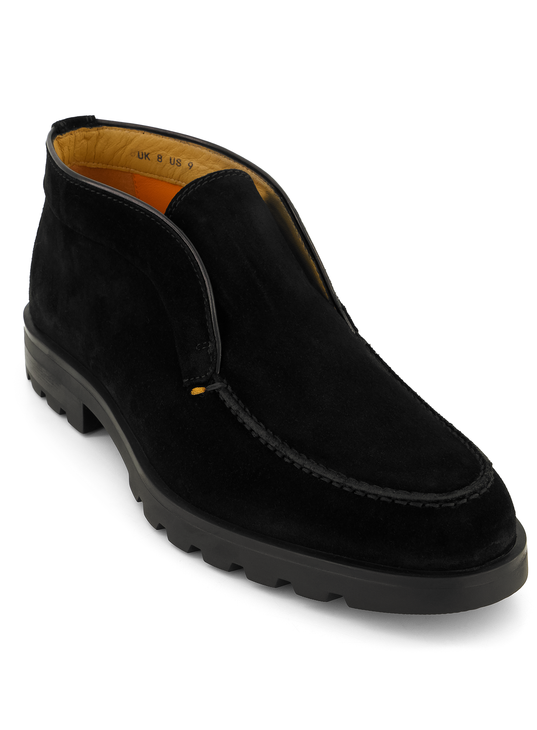 Detroit slip-on van suède | Zwart