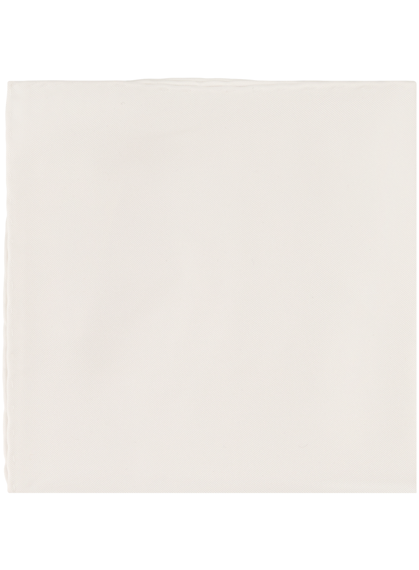 Pochet van zijde | Wit